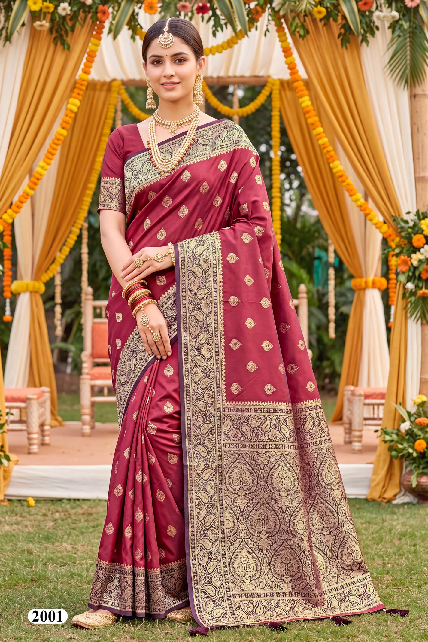 Saroj Kiyara silk vol.2 Soft silk saree in surat price wholesale