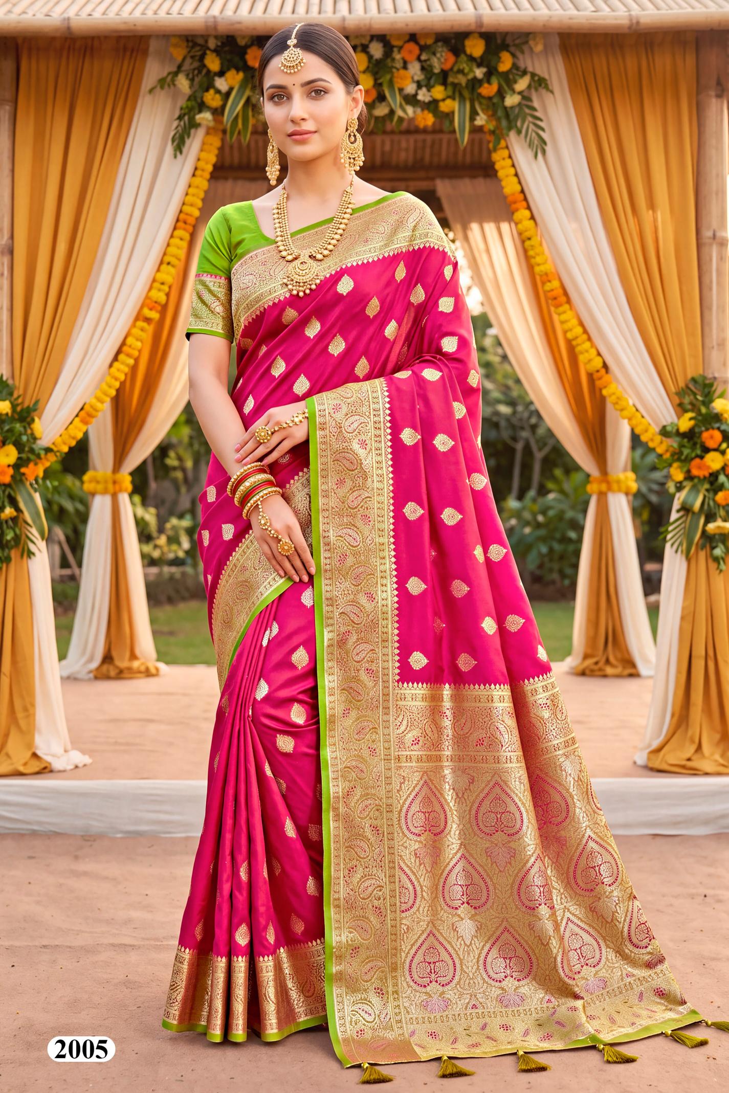 Saroj Kiyara silk vol.2 Soft silk saree in surat price wholesale
