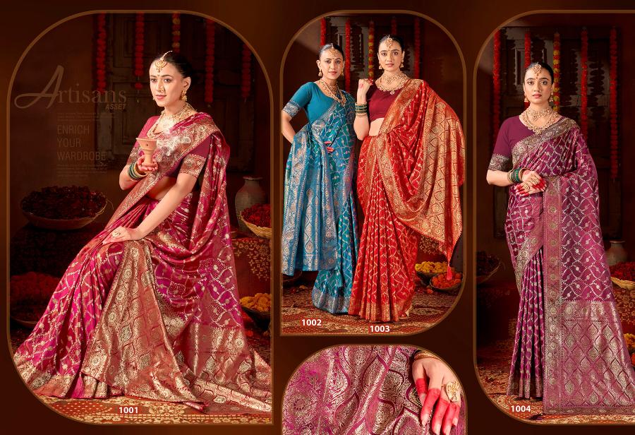 Saroj Manohari satin silk vol.1 satin silk saree in surat price wholesale