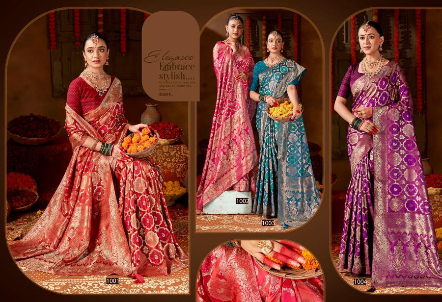 Saroj Manohari satin silk vol.4 satin silk saree in surat price wholesale