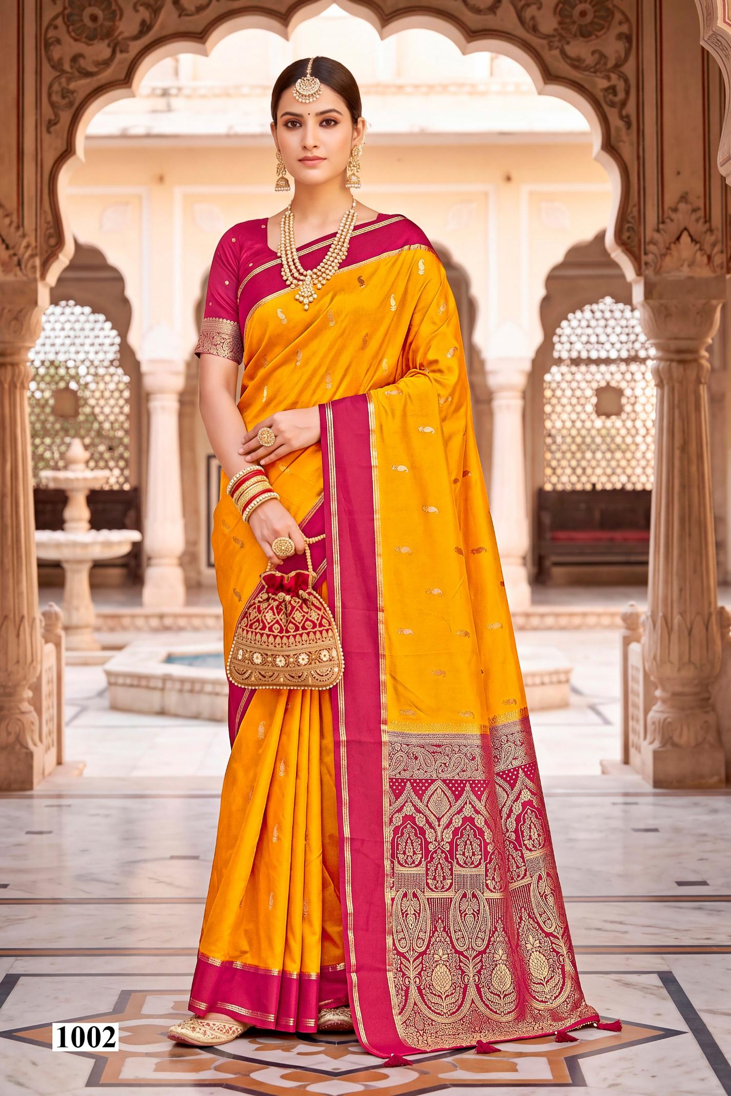 Saroj  Narayani gajji silk vol.1 Gajji silk saree in surat price wholesale