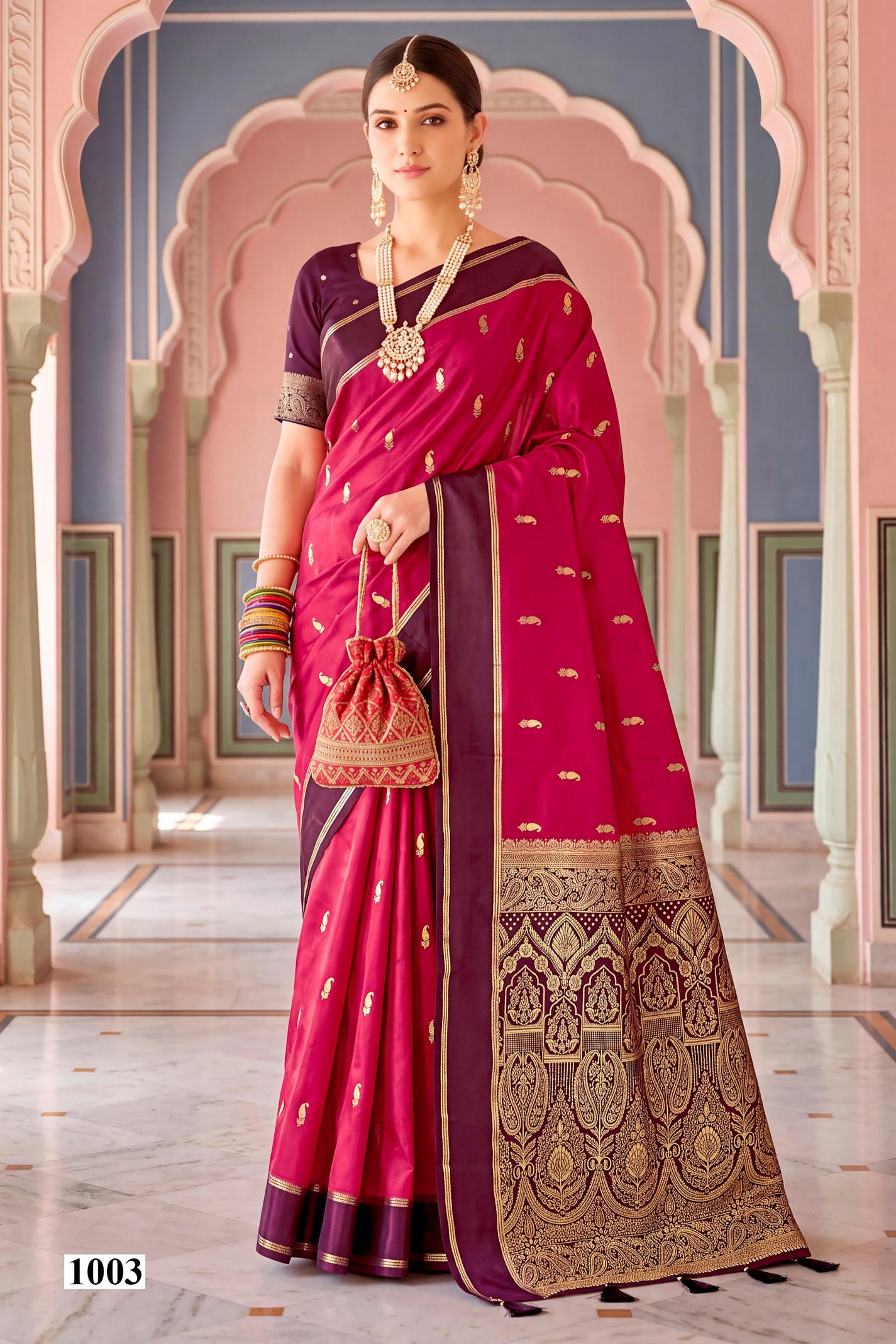 Saroj  Narayani gajji silk vol.1 Gajji silk saree in surat price wholesale