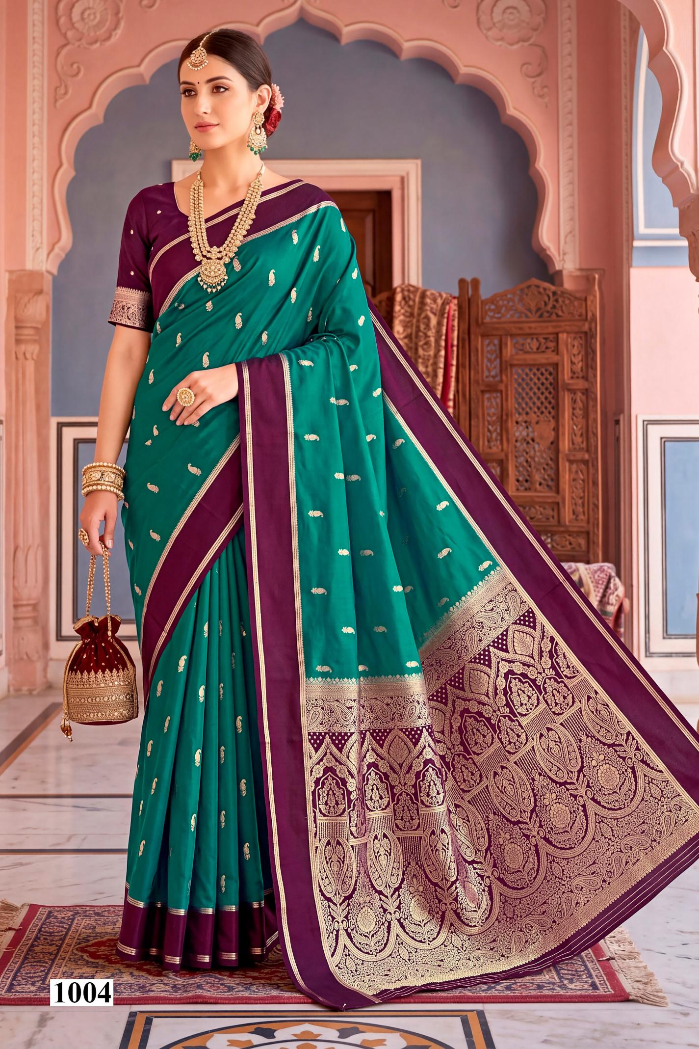 Saroj  Narayani gajji silk vol.1 Gajji silk saree in surat price wholesale