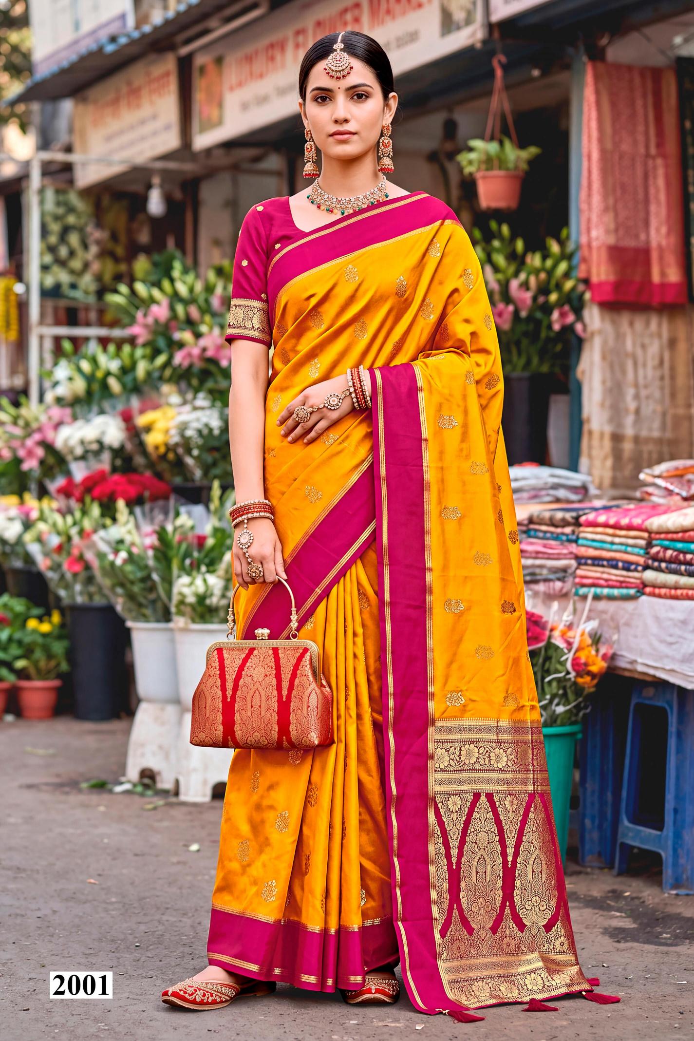 Saroj Narayani gajji silk vol.2 gajji silk saree in surat price wholesale