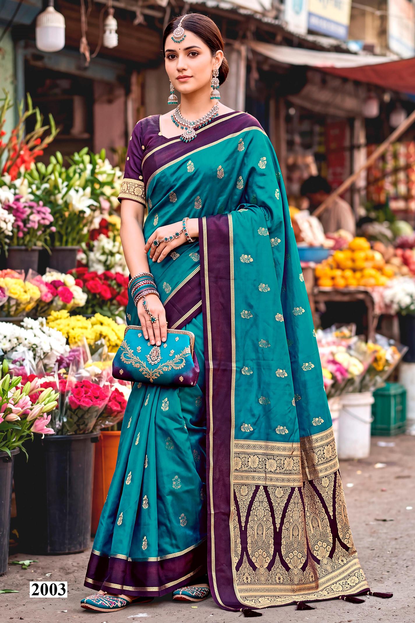 Saroj Narayani gajji silk vol.2 gajji silk saree in surat price wholesale
