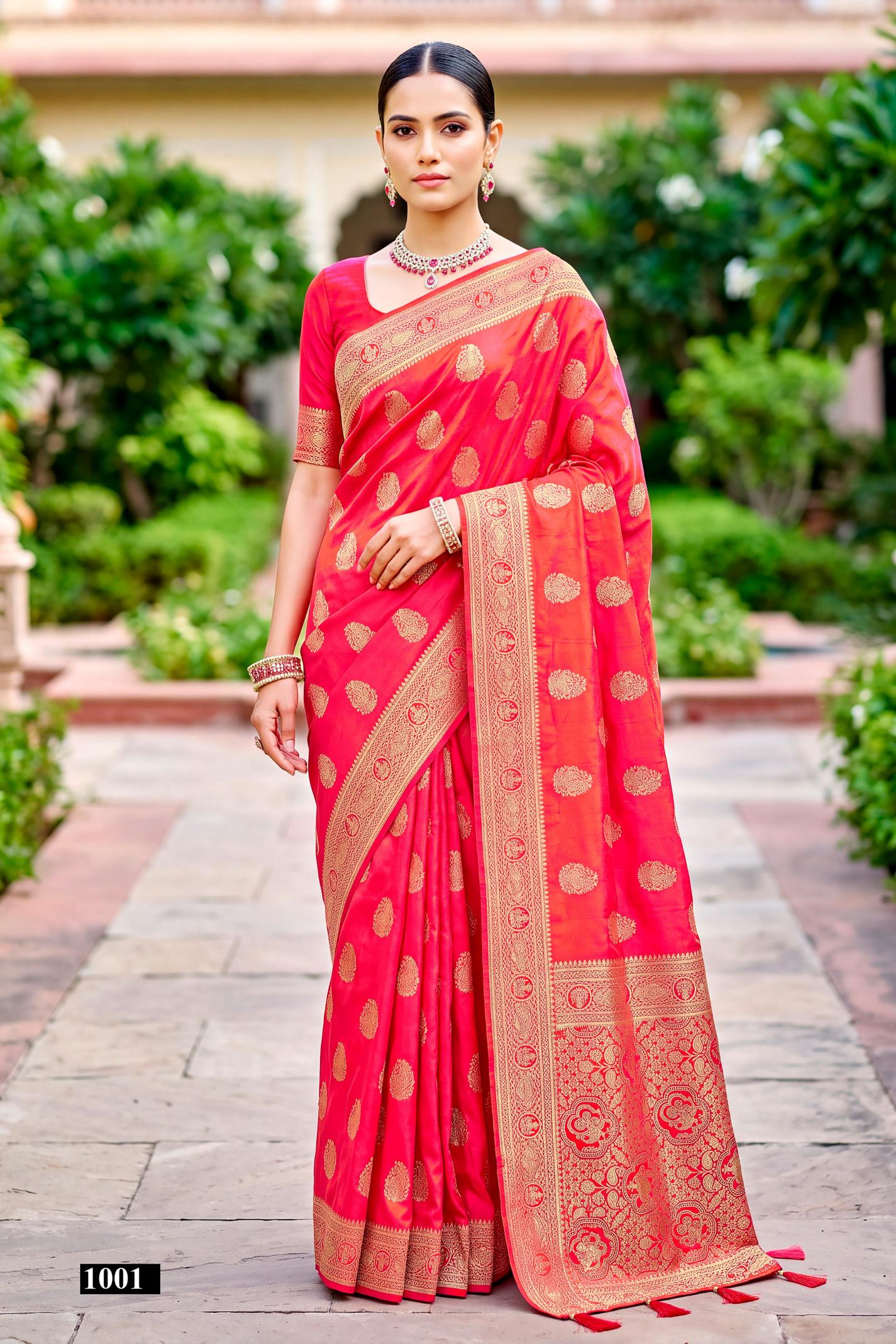 Saroj Parampara saroski vol.1  satin silk saree in surat with price wholesale