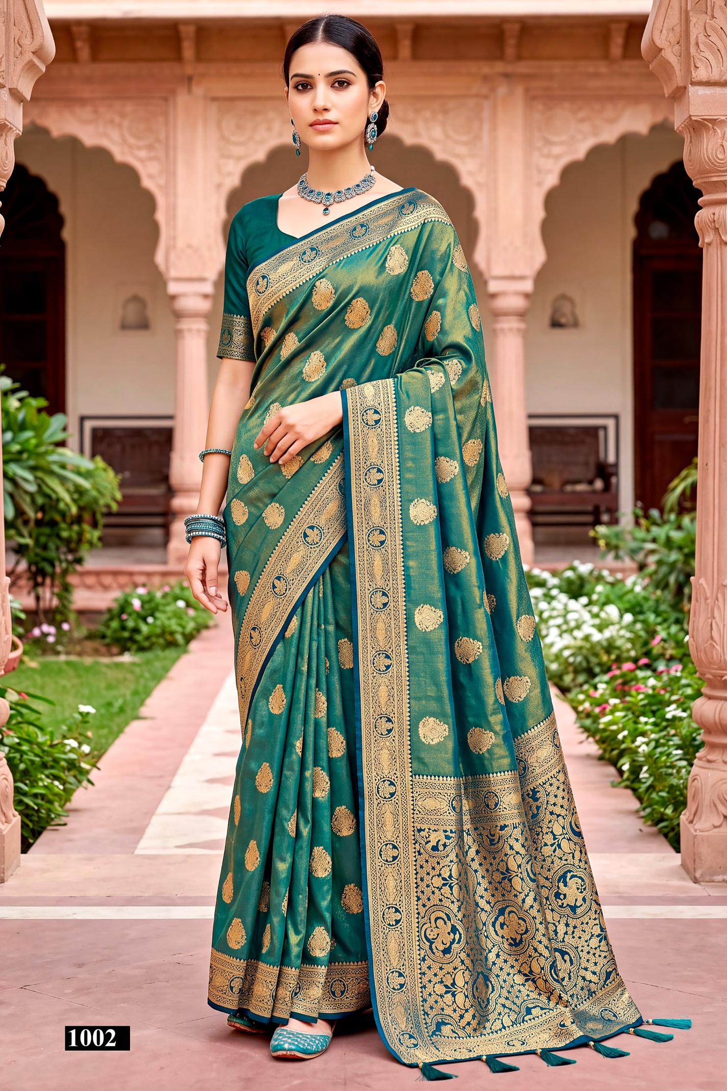 Saroj Parampara saroski vol.1  satin silk saree in surat with price wholesale