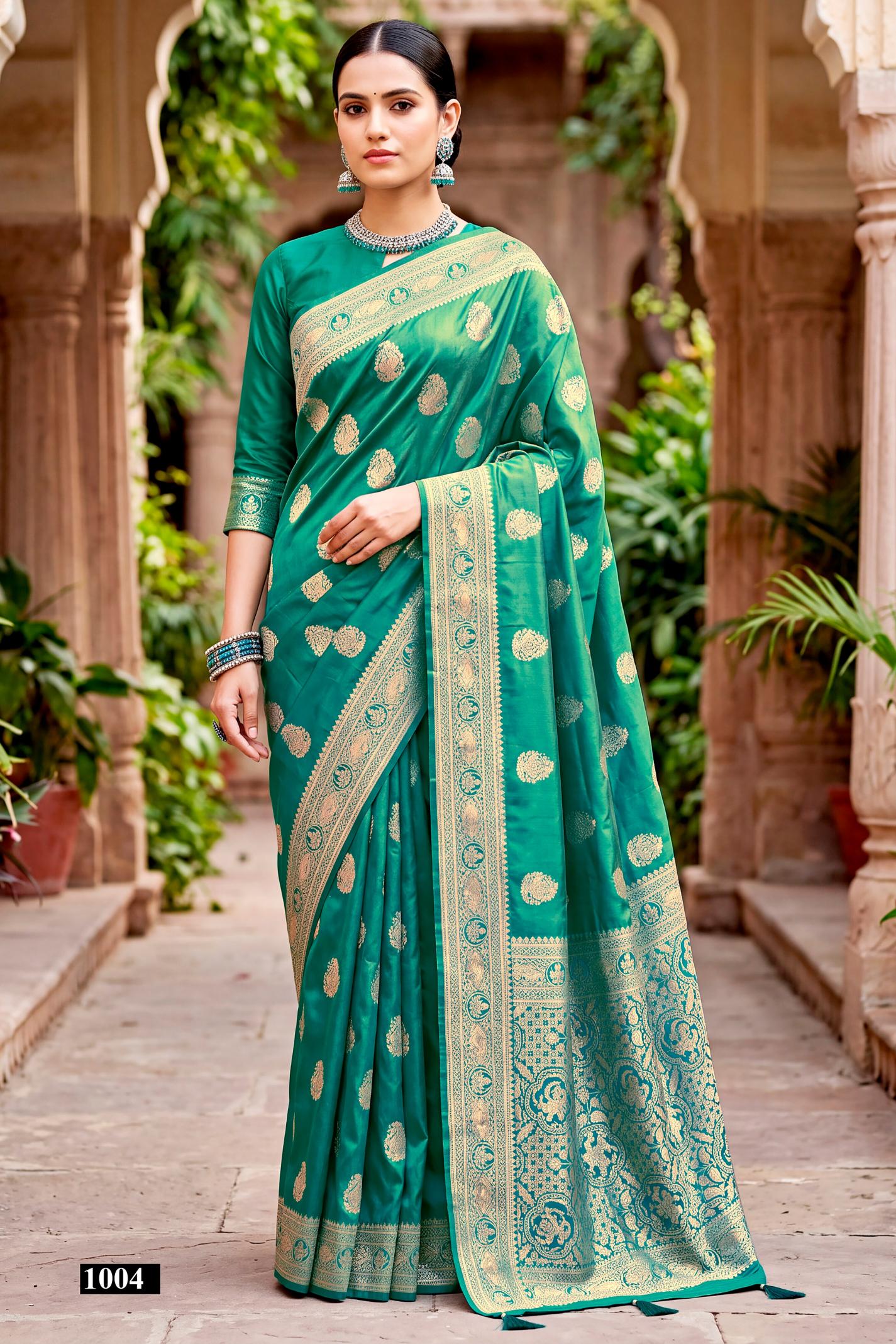 Saroj Parampara saroski vol.1  satin silk saree in surat with price wholesale