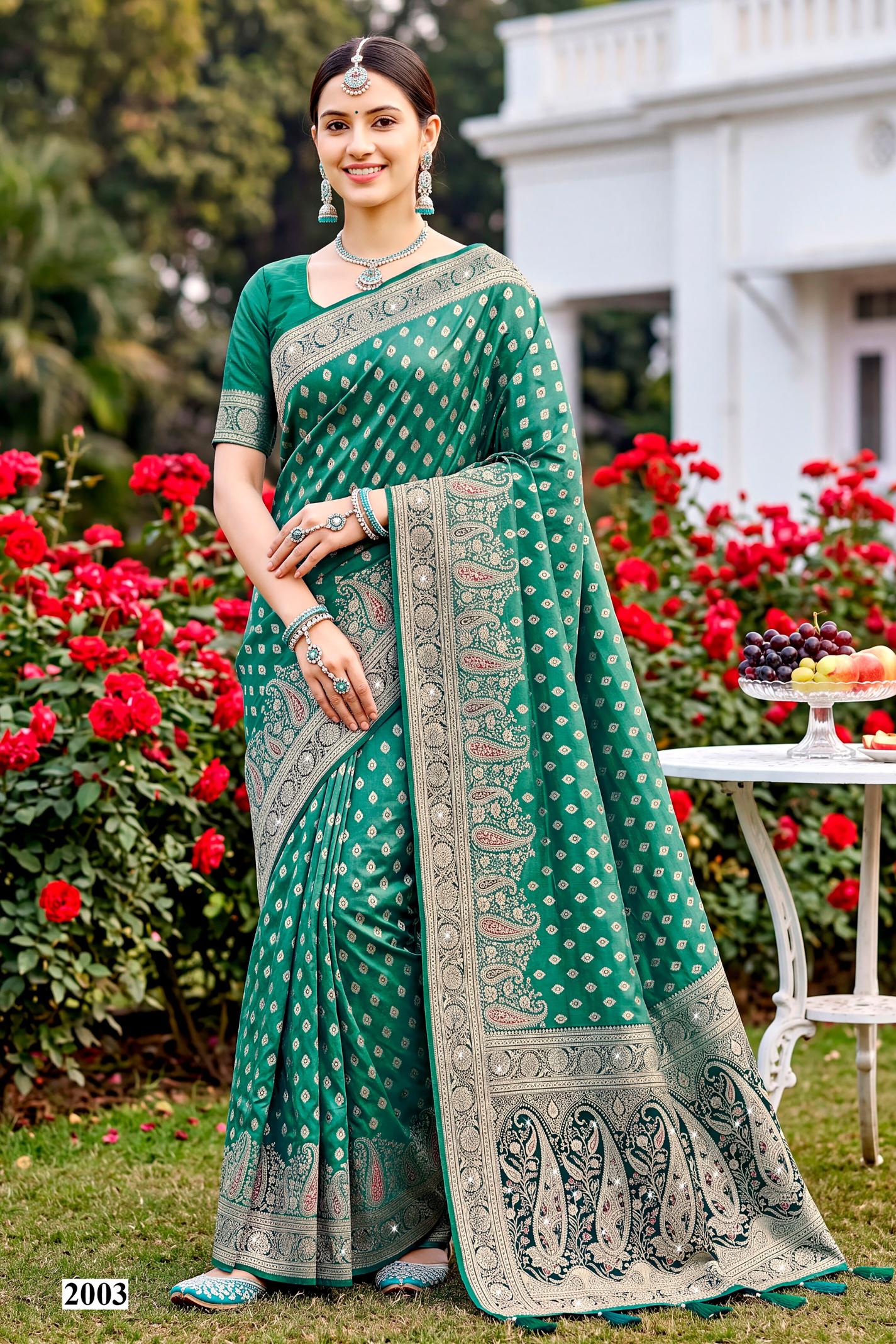 Saroj Priyamilan satin saroski vol.2 Silk saree in surat with price wholesale