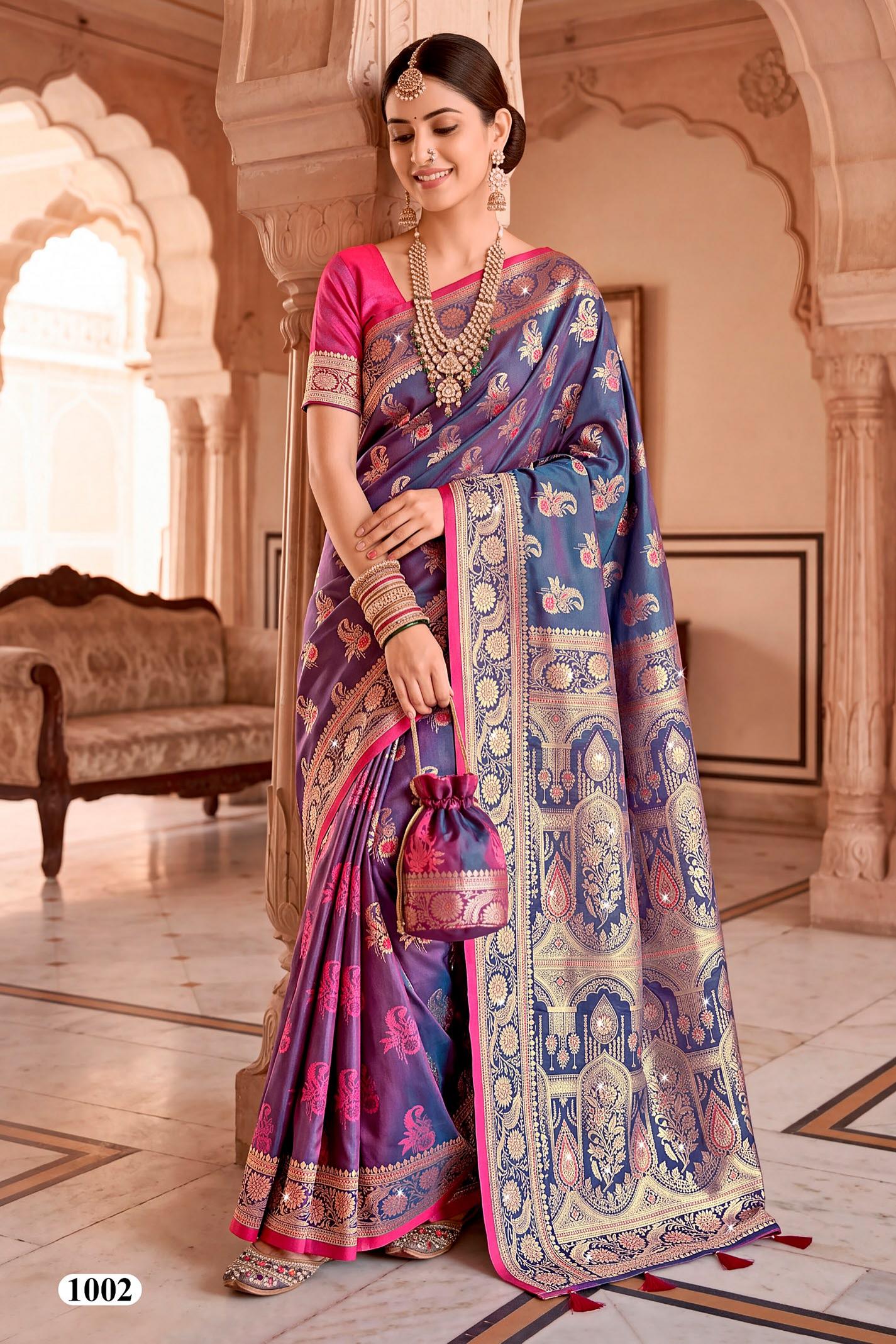 Saroj Rimzim satin saroski vol.1 satin silk in surat price wholesale