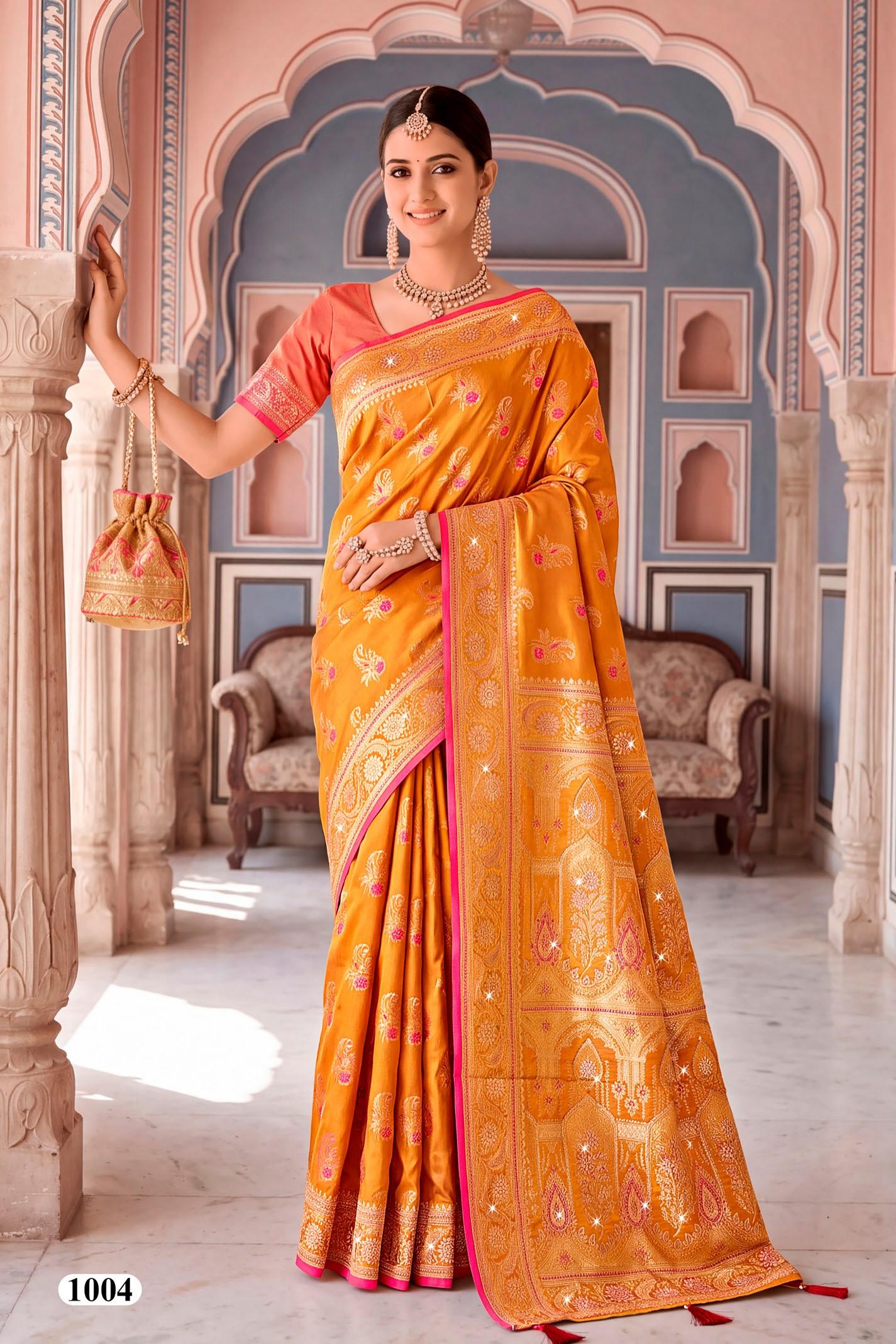 Saroj Rimzim satin saroski vol.1 satin silk in surat price wholesale