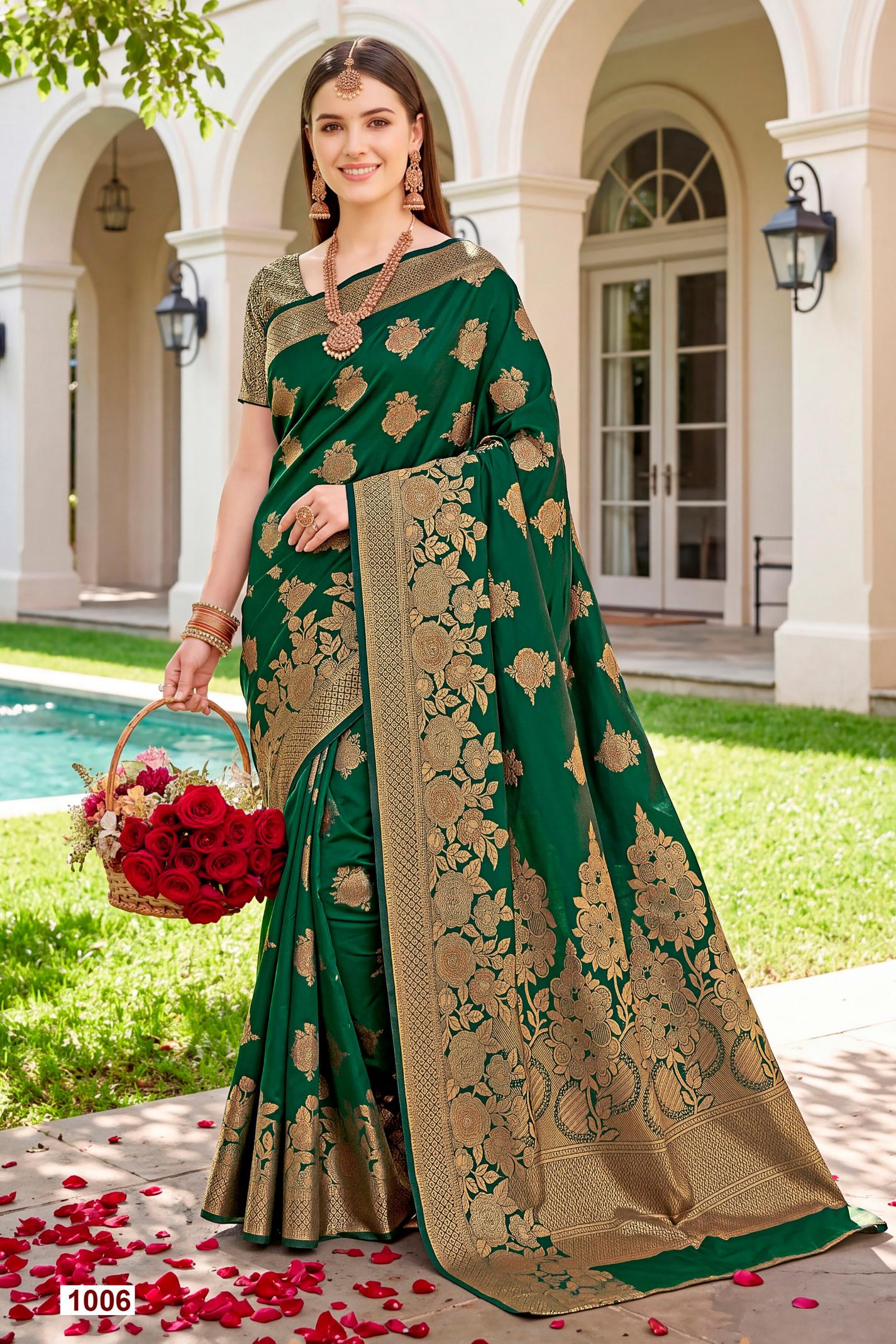 Saroj Titan silk vol.1 soft silk saree in surat with price wholesale