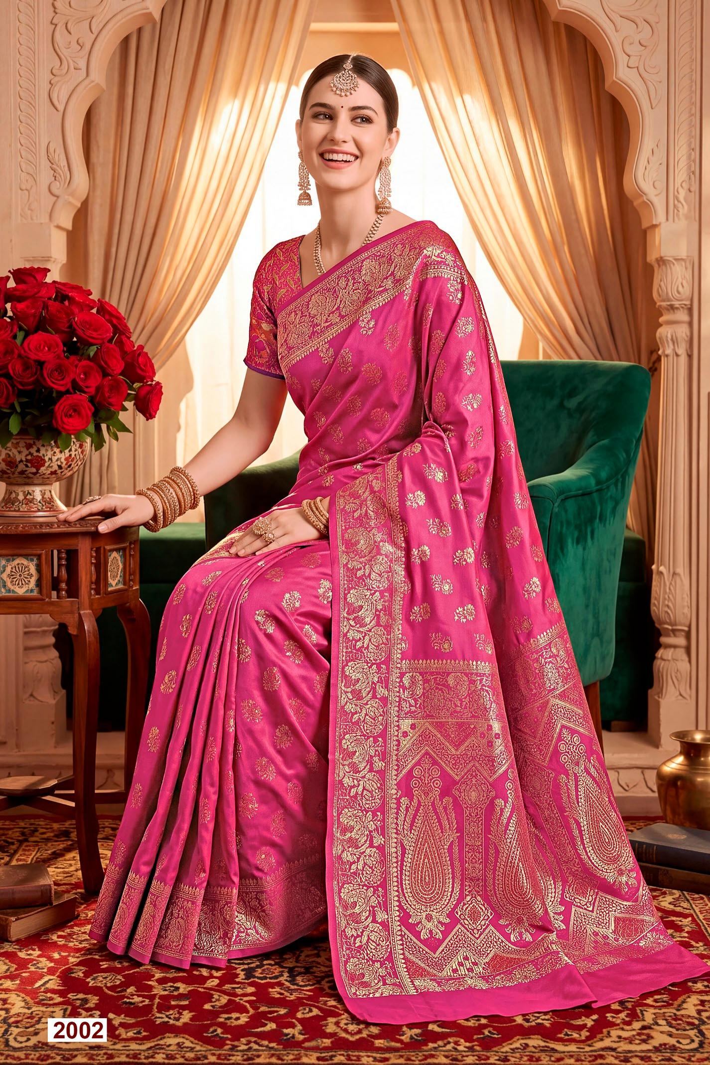 Saroj Titan silk vol.2 soft silk saree in surat with price wholesale