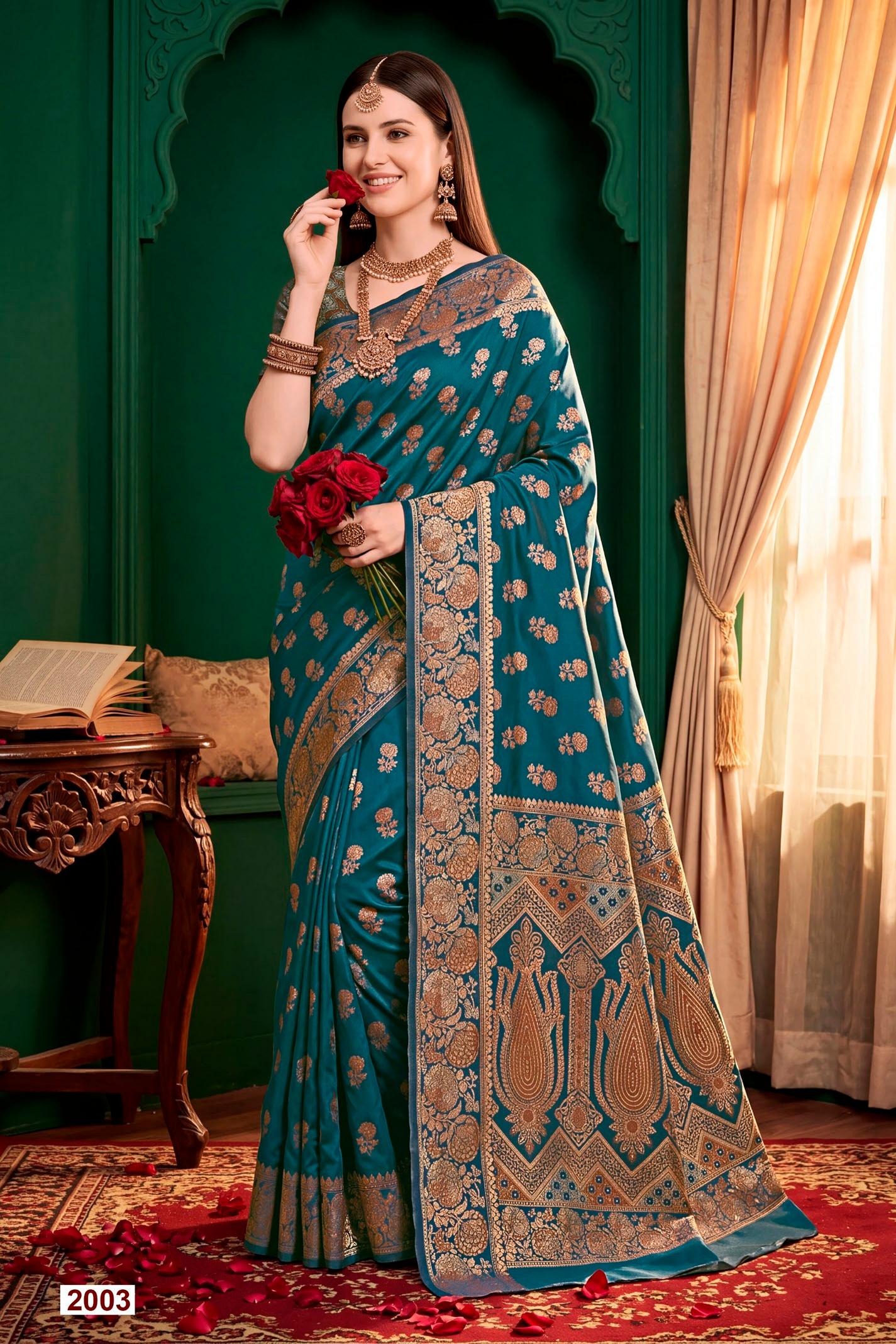 Saroj Titan silk vol.2 soft silk saree in surat with price wholesale
