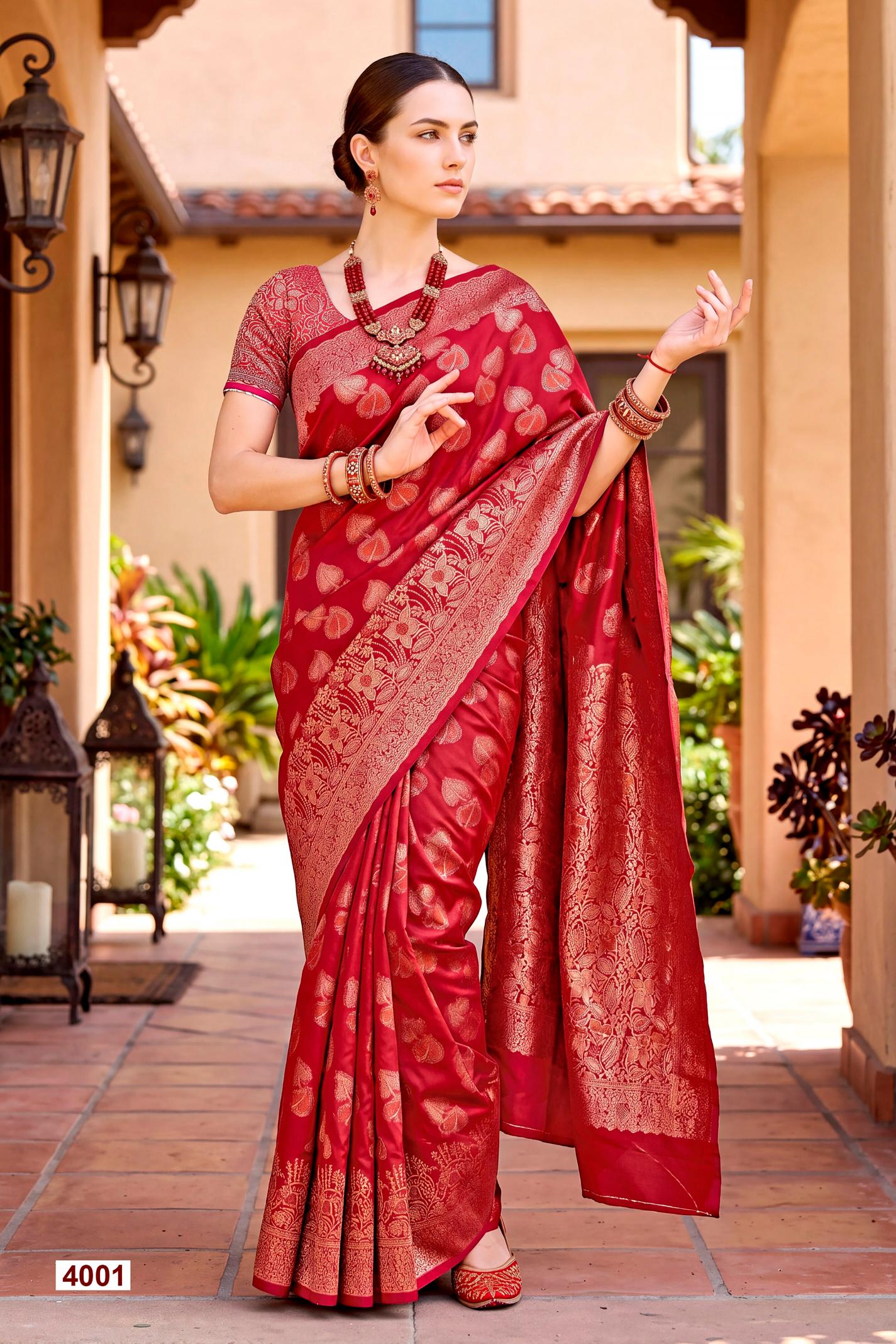 Saroj Titan silk vol.4 soft silk saree in surat with price wholesale