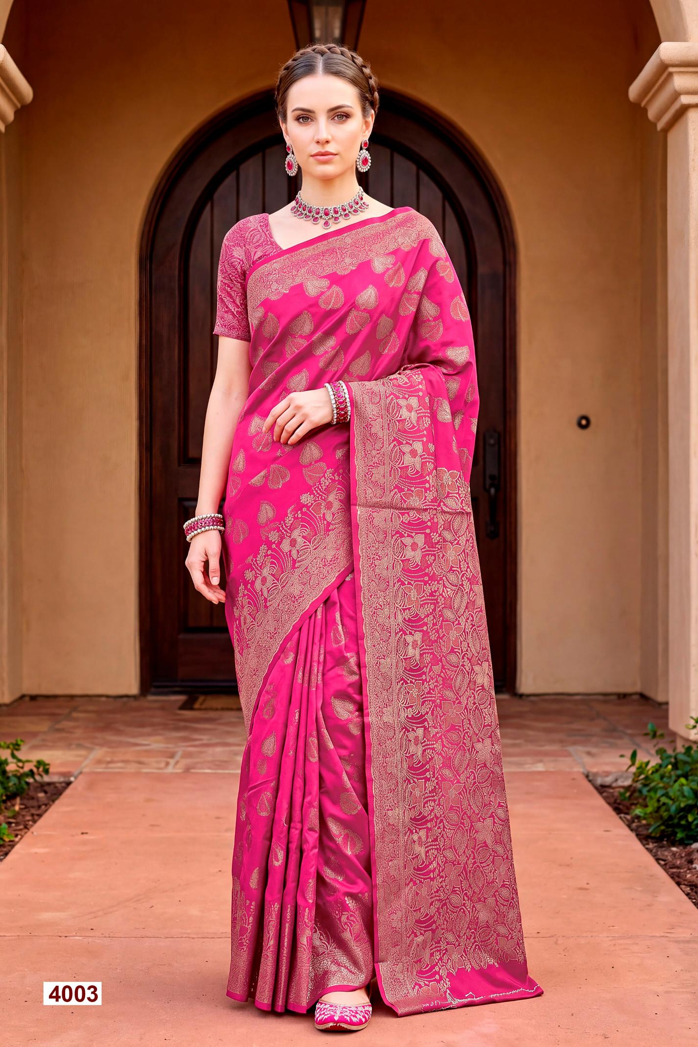 Saroj Titan silk vol.4 soft silk saree in surat with price wholesale