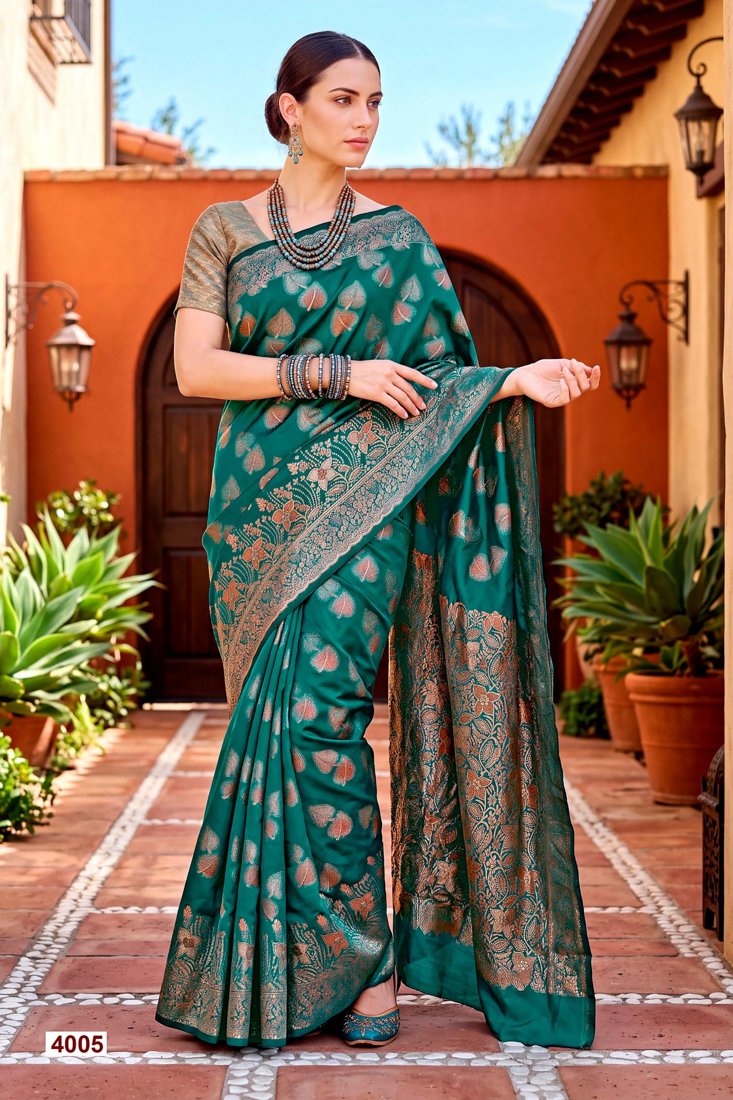 Saroj Titan silk vol.4 soft silk saree in surat with price wholesale