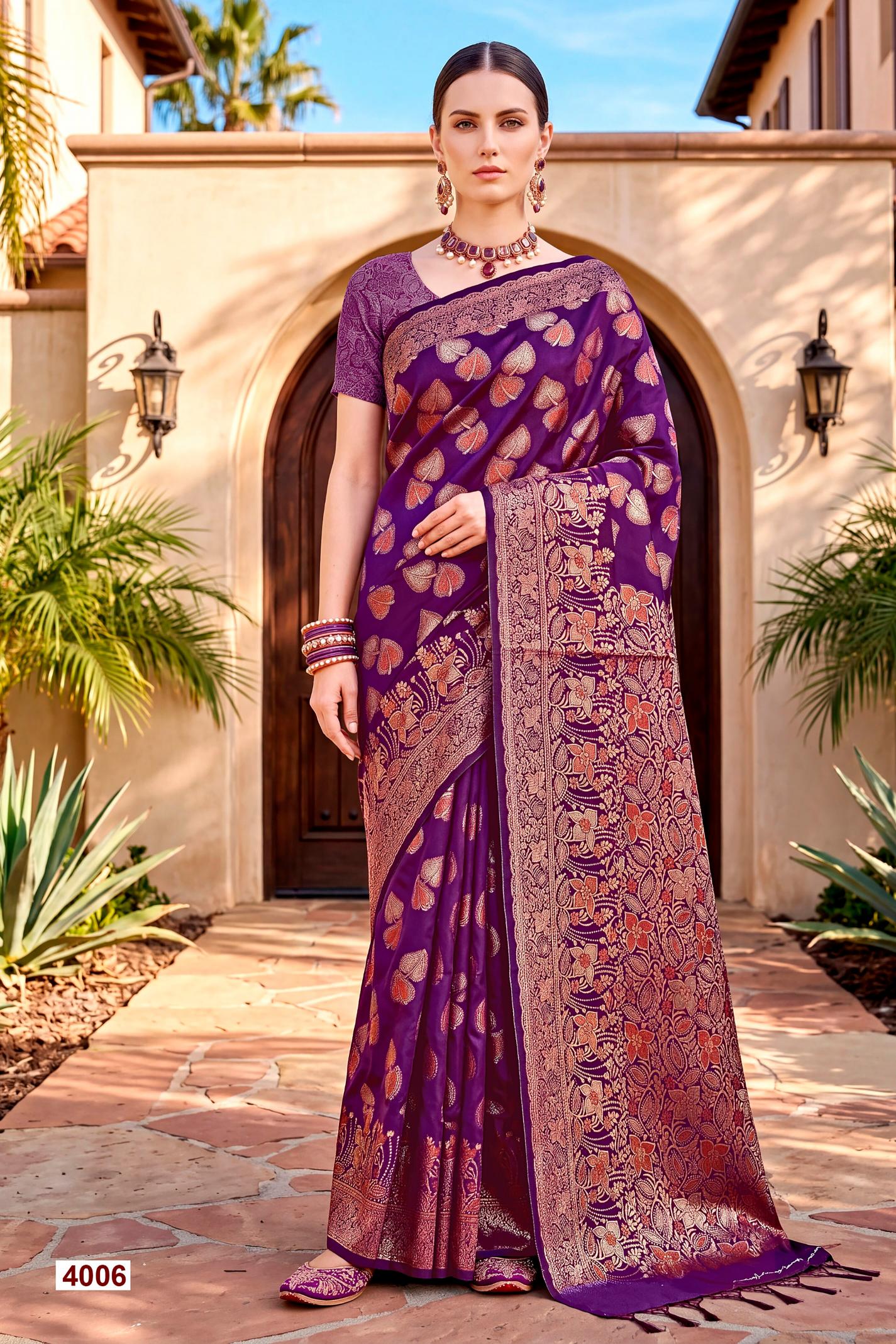 Saroj Titan silk vol.4 soft silk saree in surat with price wholesale