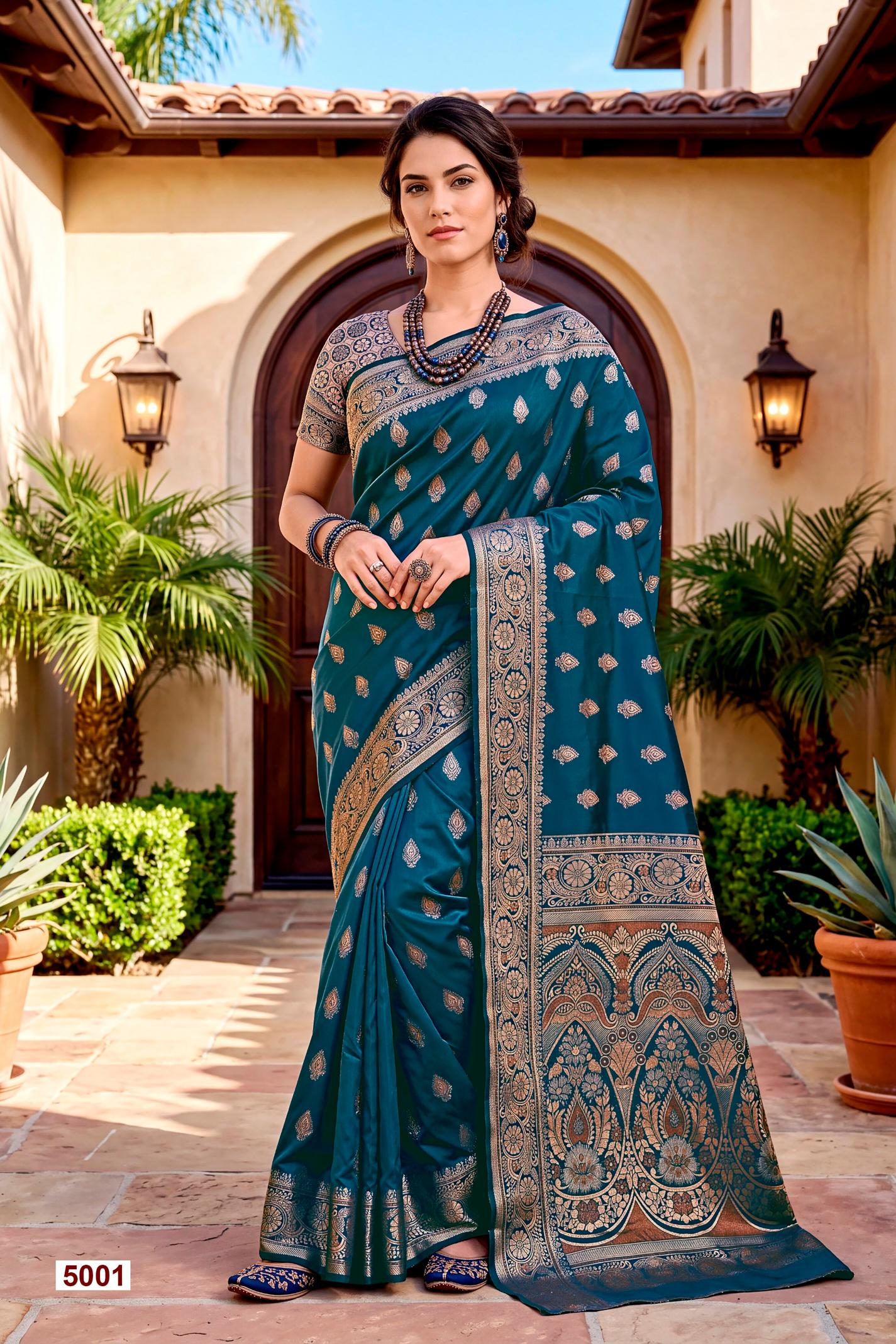 Saroj Titan silk vol.5 soft silk saree in surat with price wholesale
