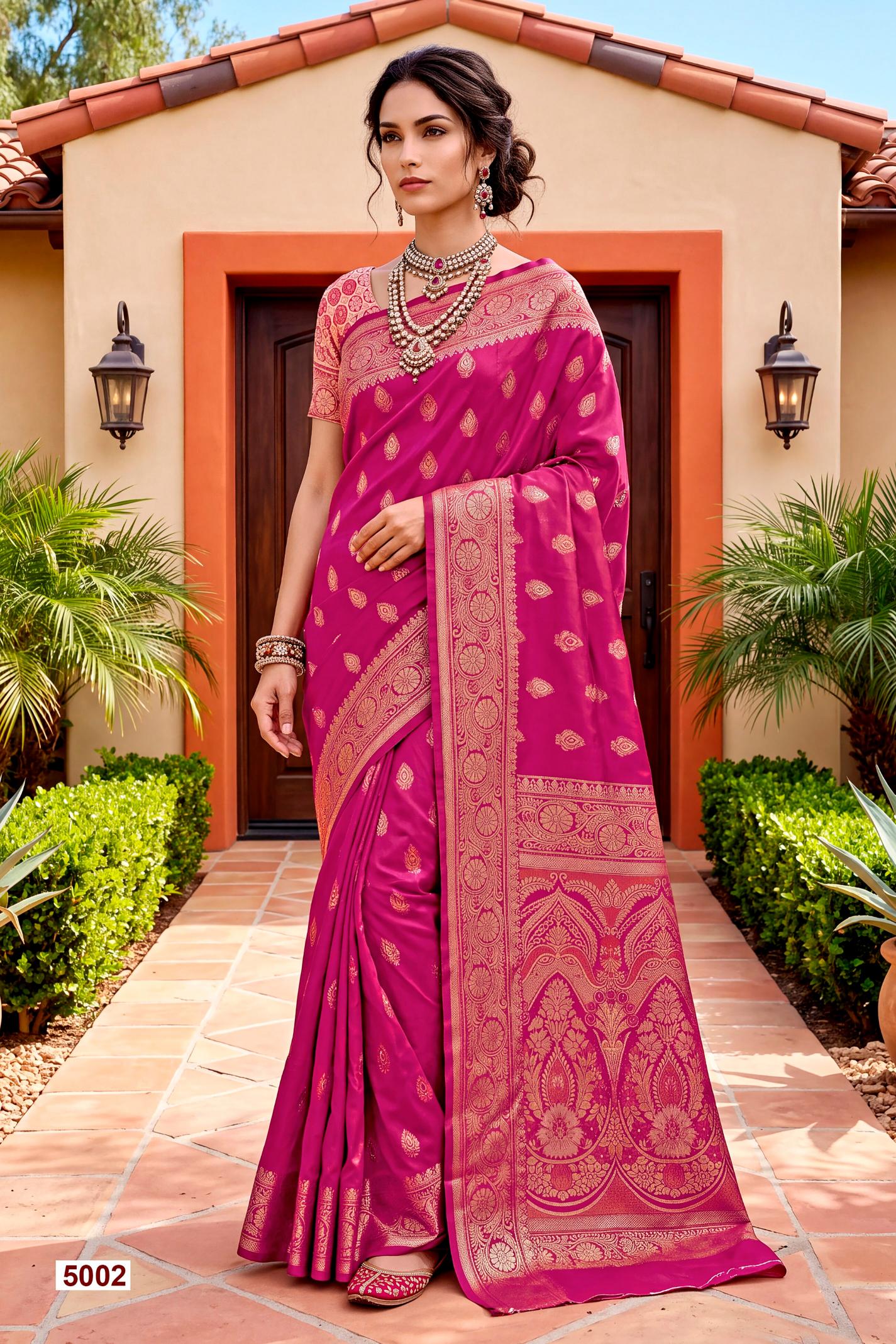 Saroj Titan silk vol.5 soft silk saree in surat with price wholesale