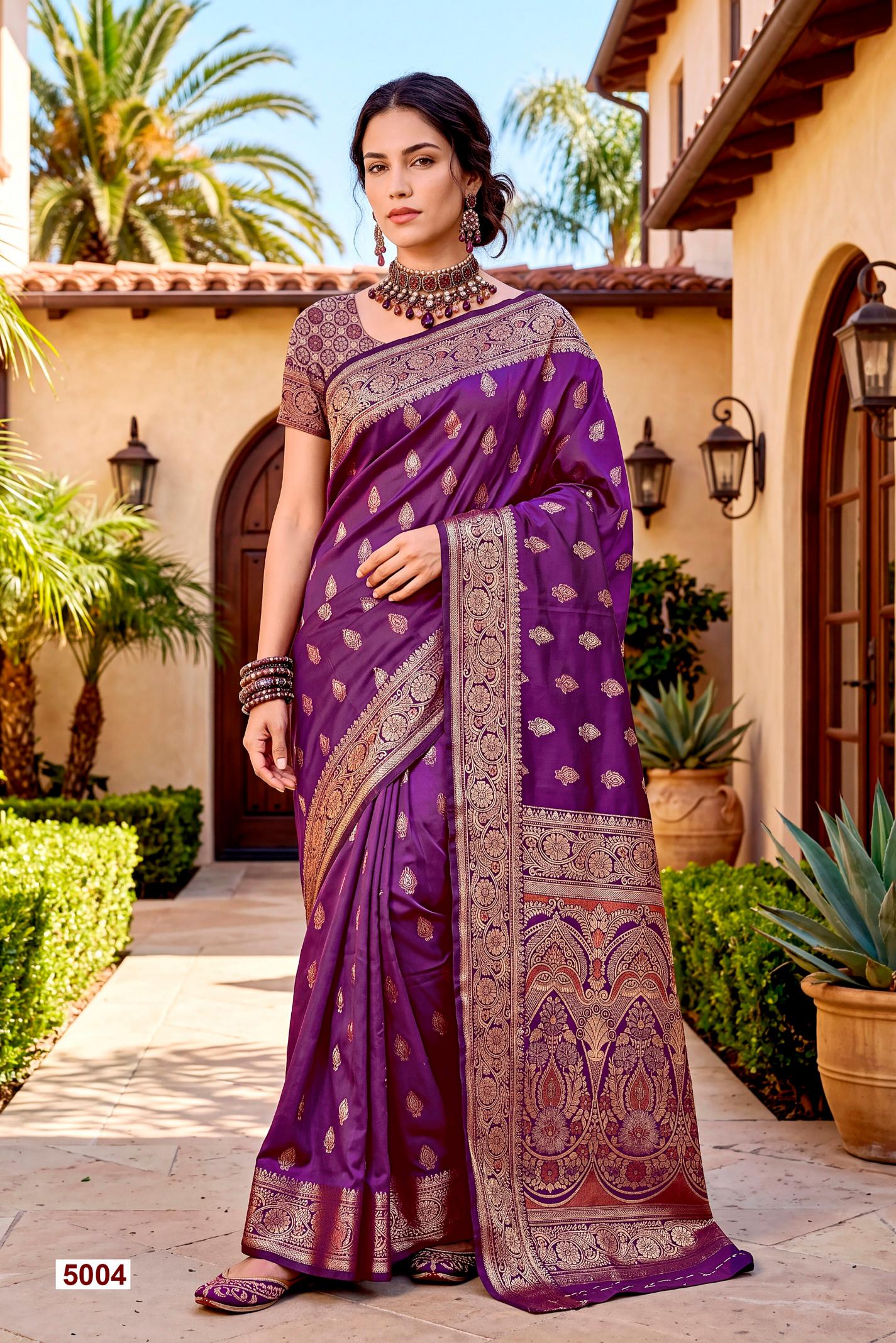 Saroj Titan silk vol.5 soft silk saree in surat with price wholesale