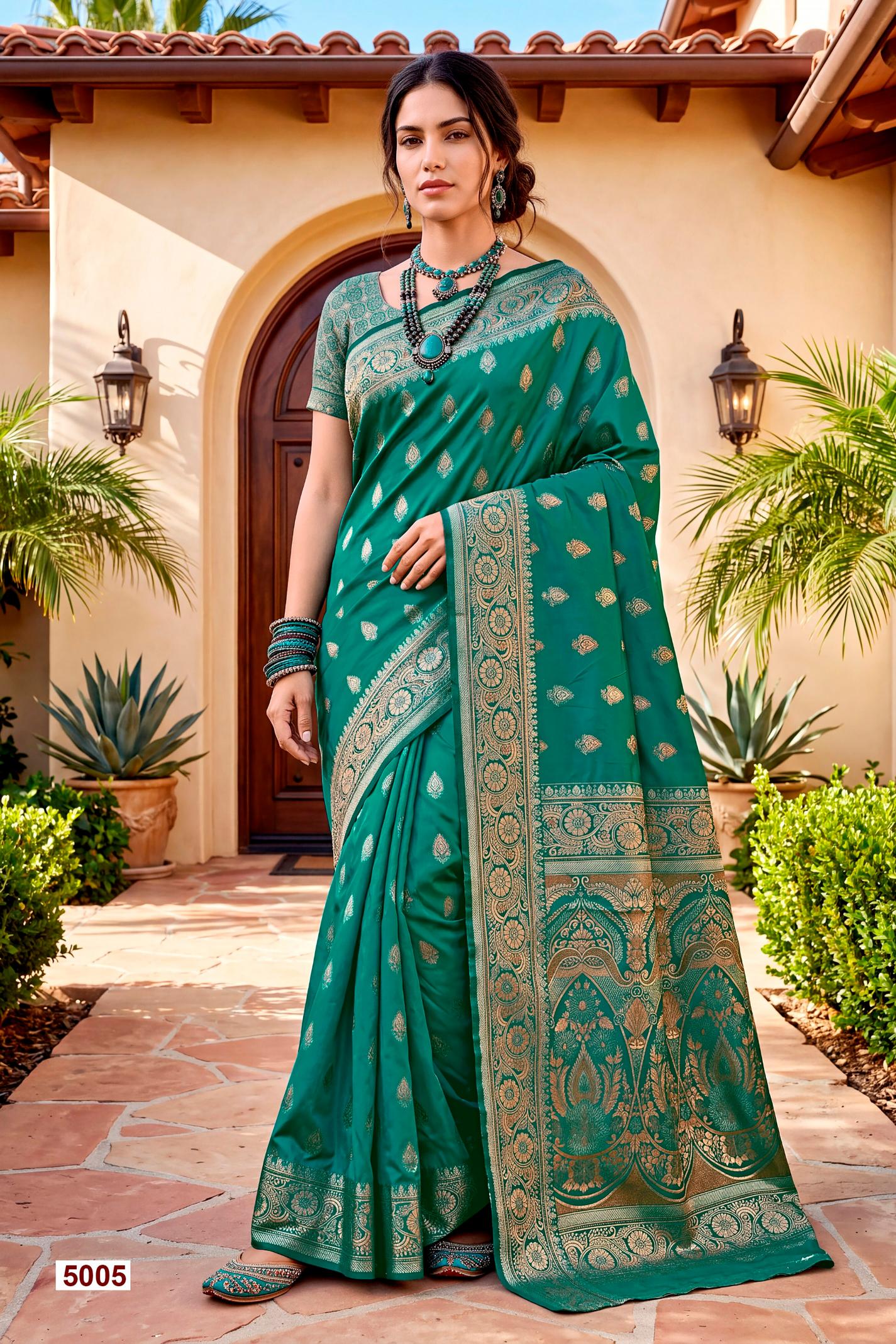 Saroj Titan silk vol.5 soft silk saree in surat with price wholesale