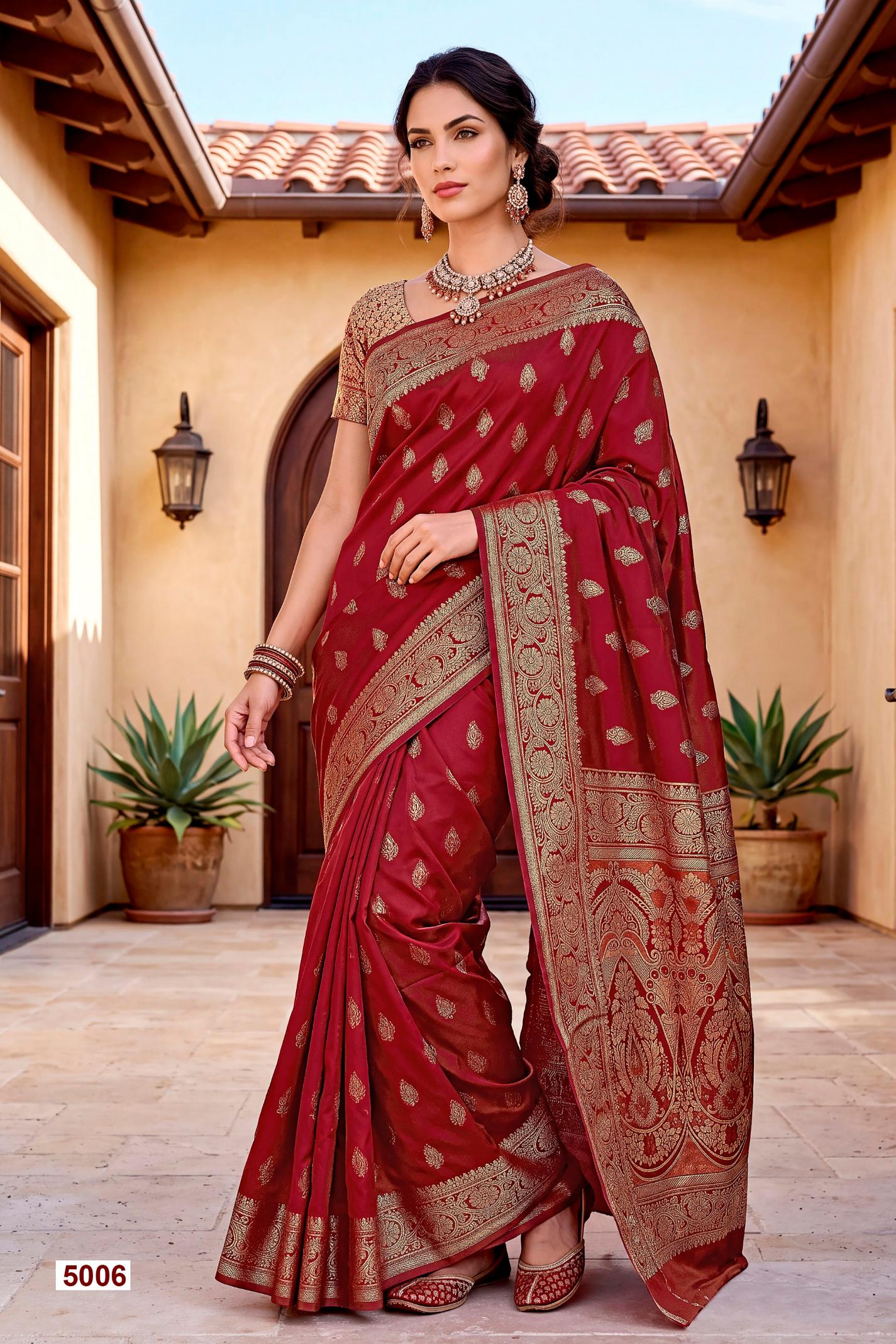 Saroj Titan silk vol.5 soft silk saree in surat with price wholesale