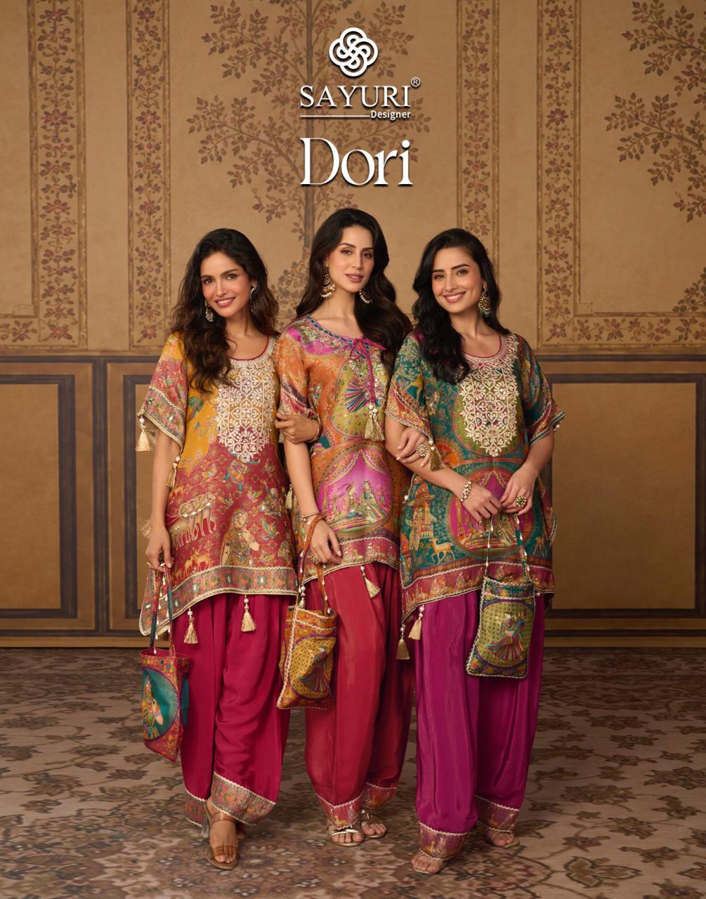 Sayuri Dori catalog Kaftan kurti wholesale market in ulhasnagar