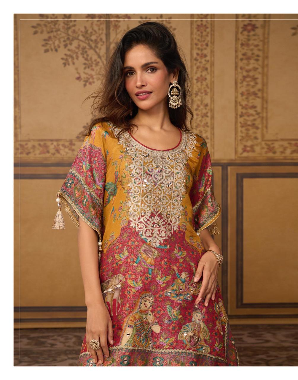 Sayuri Dori catalog Kaftan kurti wholesale market in ulhasnagar