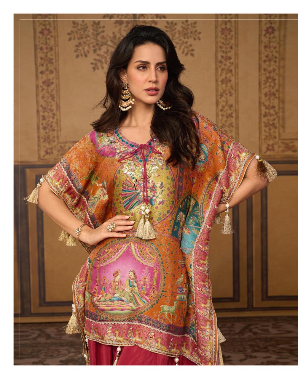 Sayuri Dori catalog Kaftan kurti wholesale market in ulhasnagar