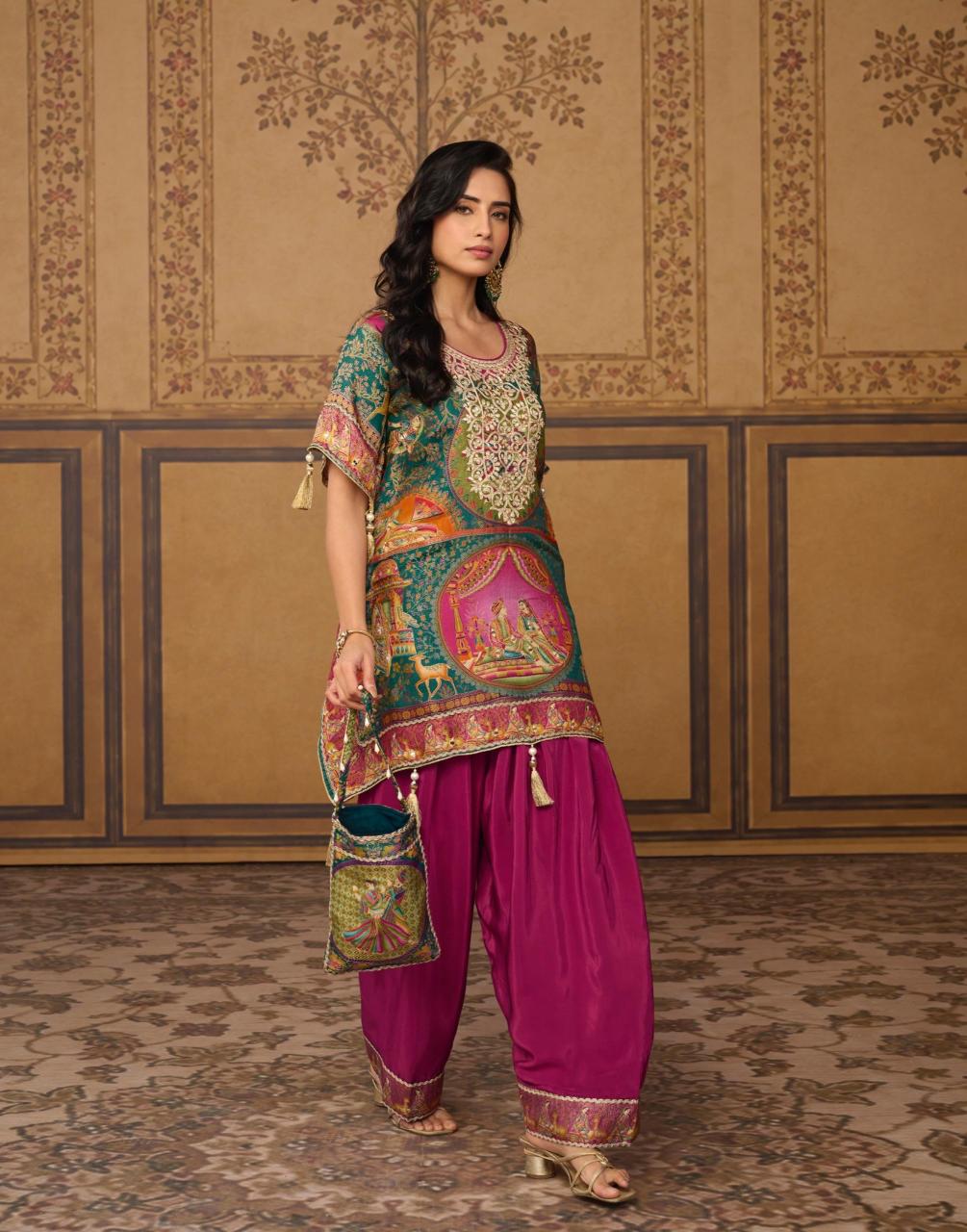 Sayuri Dori catalog Kaftan kurti wholesale market in ulhasnagar