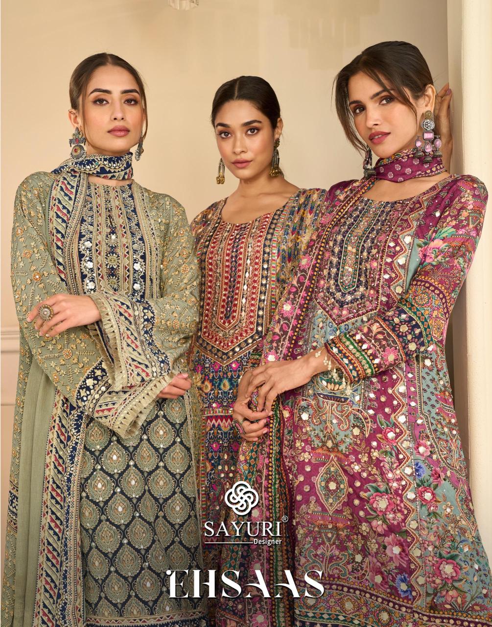 Sayuri Ehsaas catalog designer salwar kameez wholesale in chennai