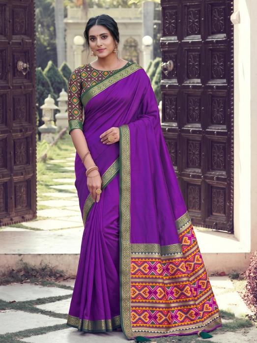 SEA SILK by SHREE SHYAM FASHION fancy designer Soft Silk fabric saree wholesale with Fancy latkan