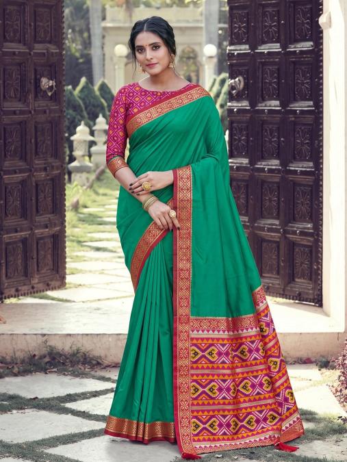 SEA SILK by SHREE SHYAM FASHION fancy designer Soft Silk fabric saree wholesale with Fancy latkan