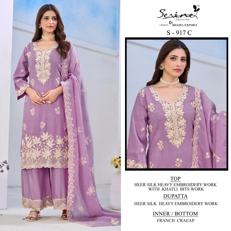 Serine S 917 catalog key words for searching pakistani suits wholesale india