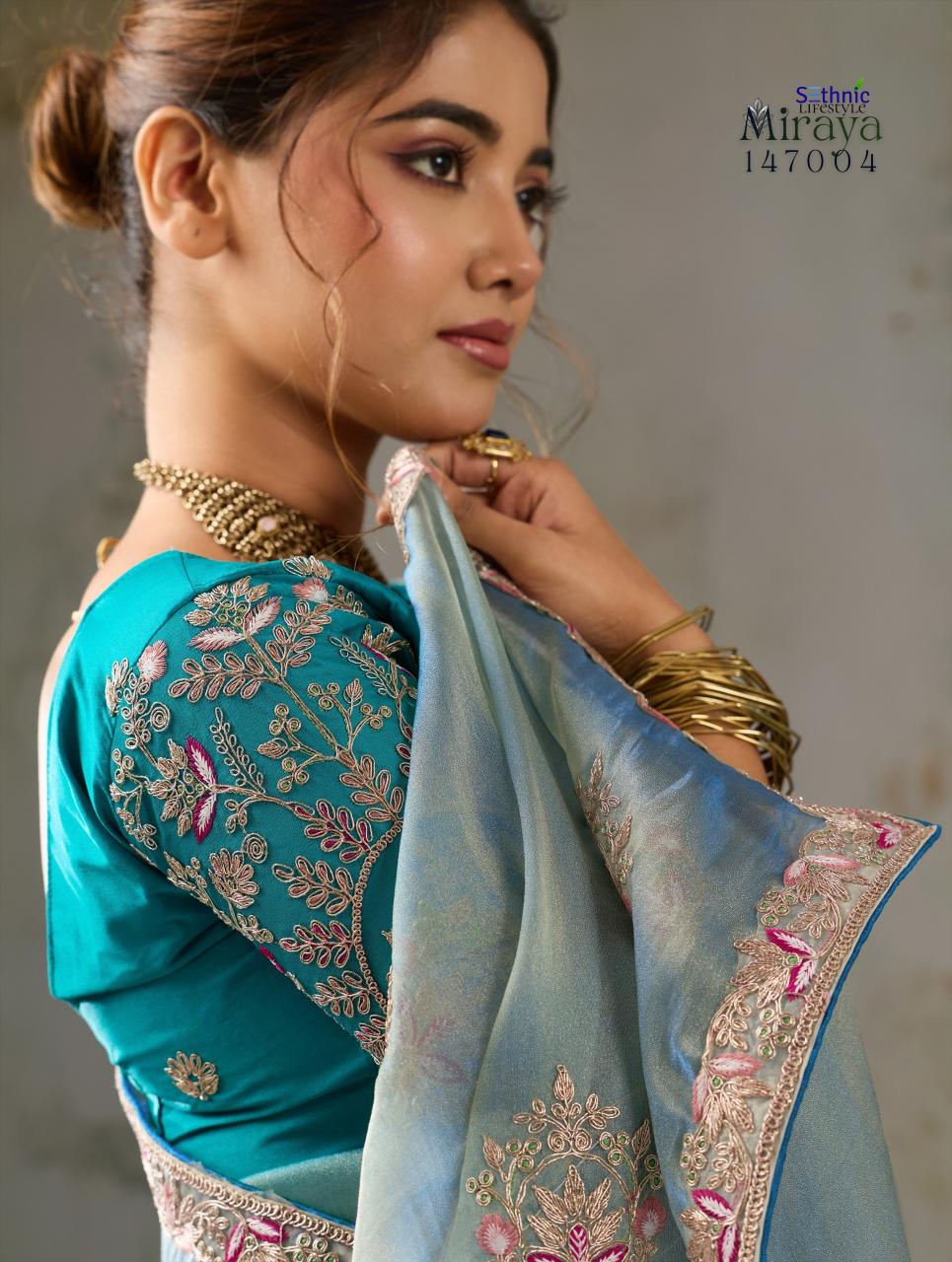 Sethnic Miraya catalog saree cover wholesale market in mumbai