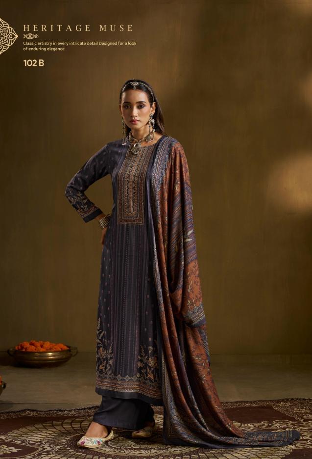 Shiddat Calista 102 catalog designer salwar kameez wholesale in delhi