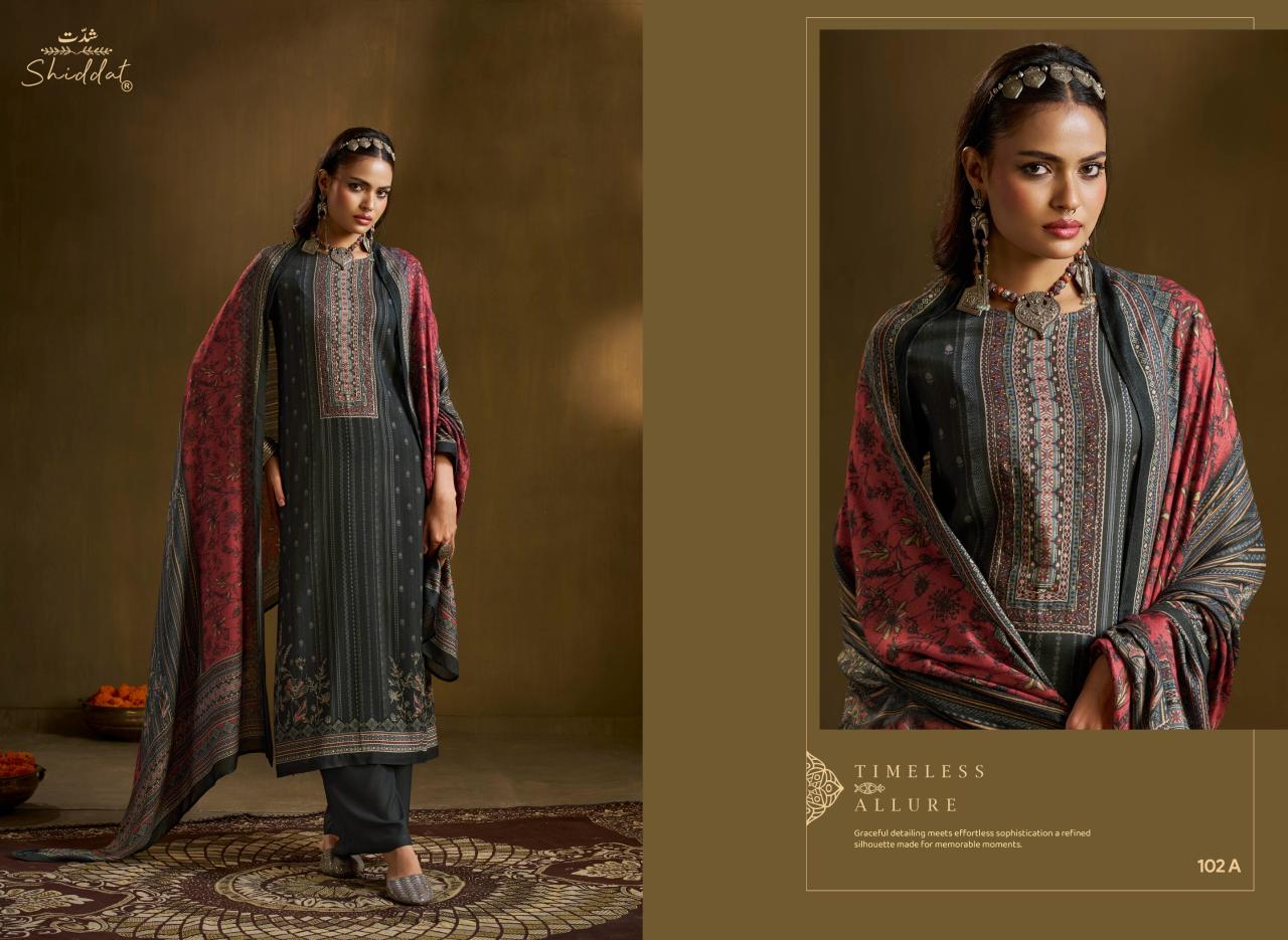Shiddat Calista 102 catalog designer salwar kameez wholesale in delhi
