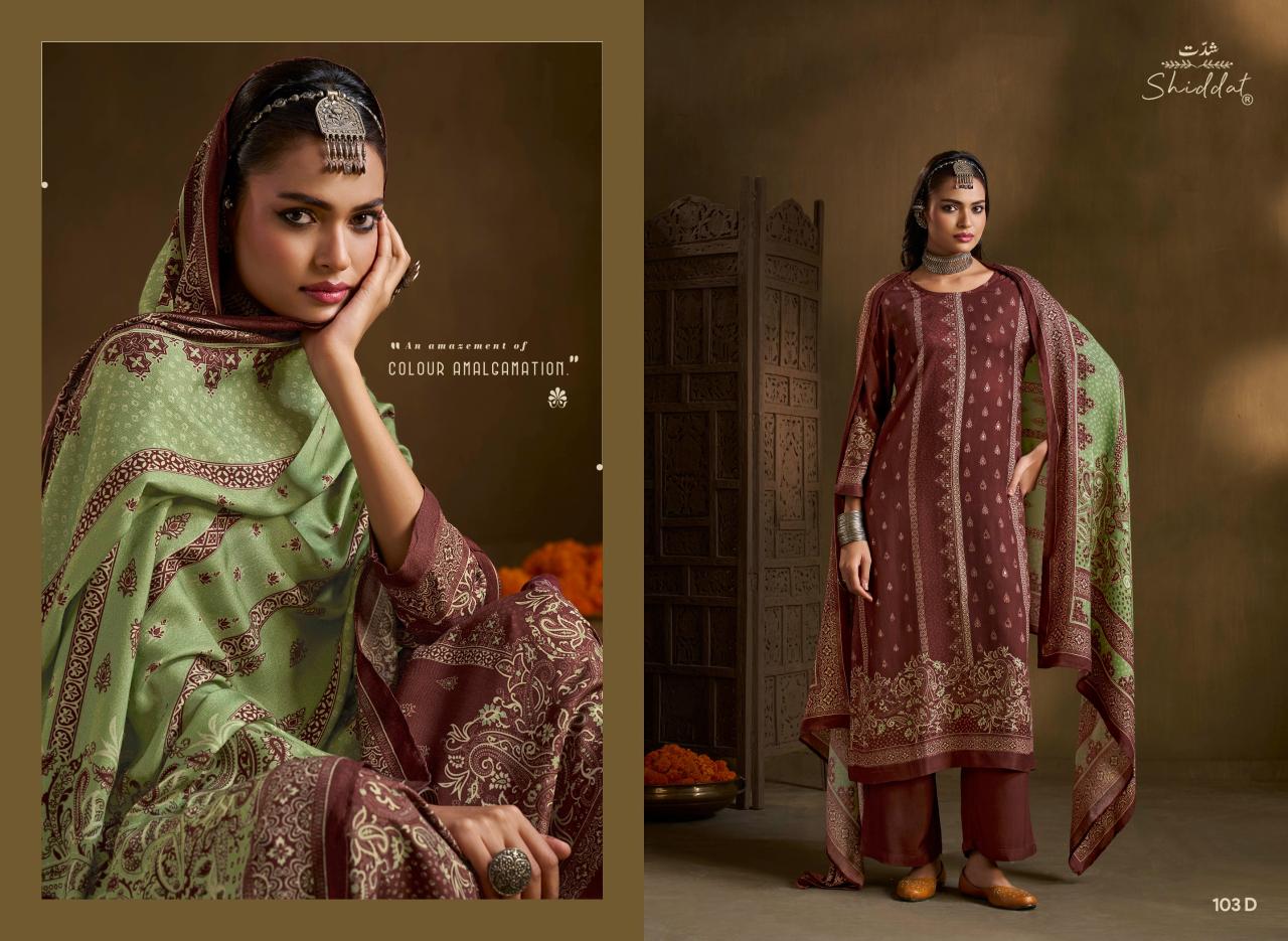 Shiddat Calista 103 catalog buy salwar kameez wholesale