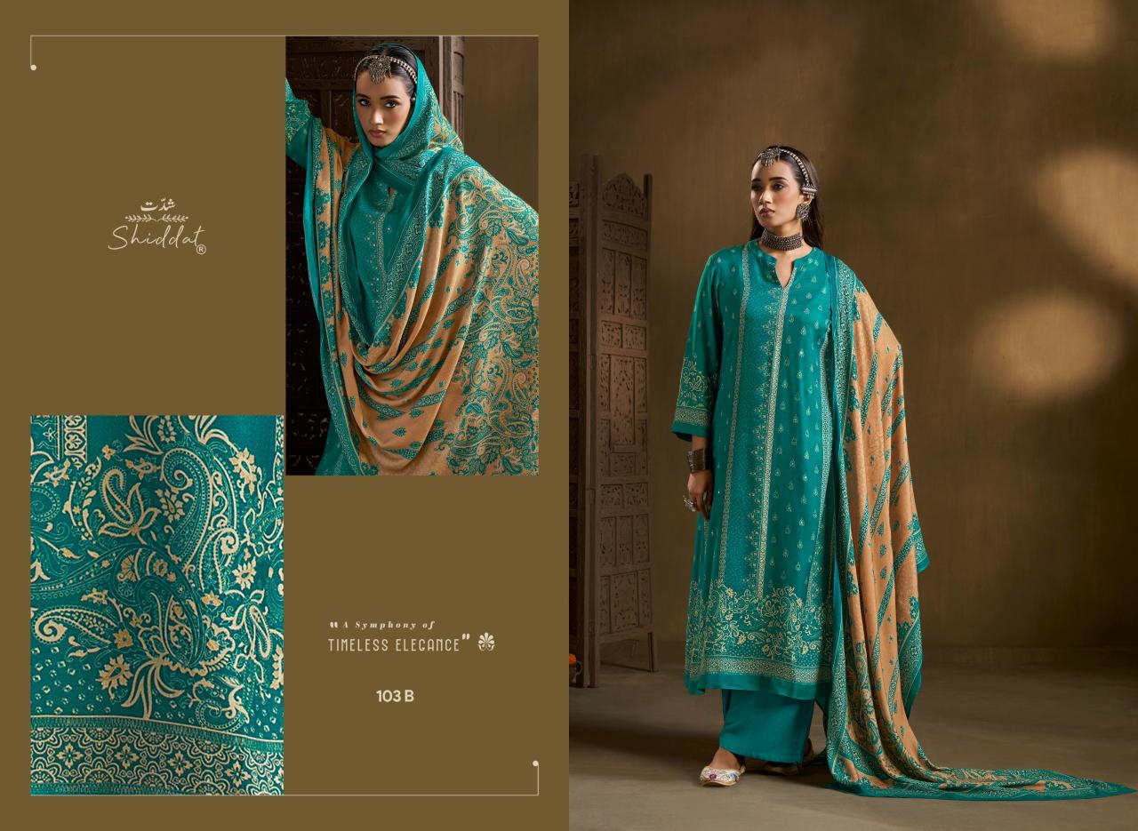 Shiddat Calista 103 catalog buy salwar kameez wholesale