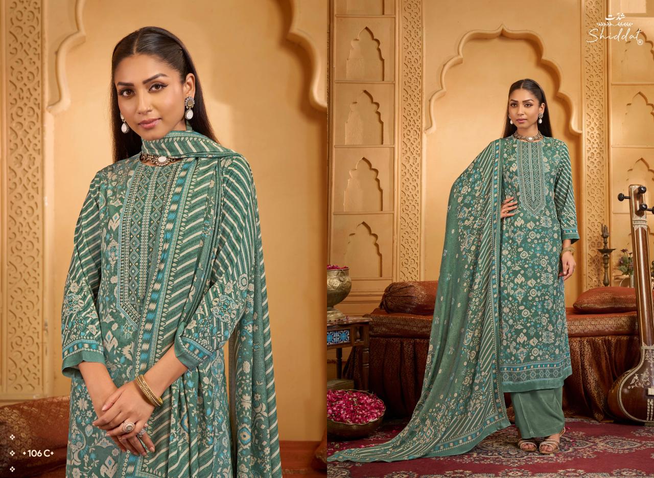 Shiddat Calista 106 catalog indian salwar kameez wholesale uk
