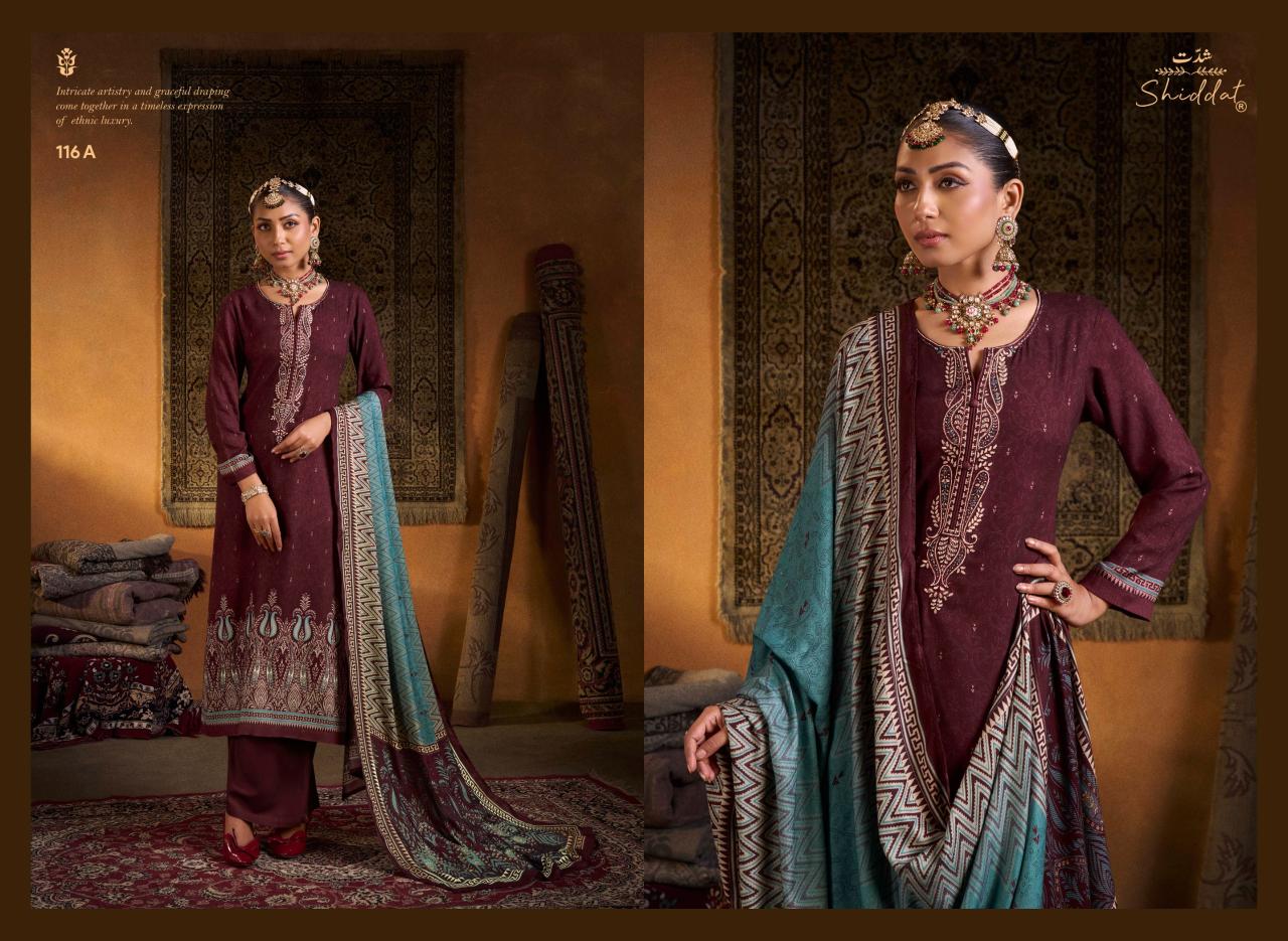 Shiddat Calista 116 catalog wholesale salwar kameez market in surat