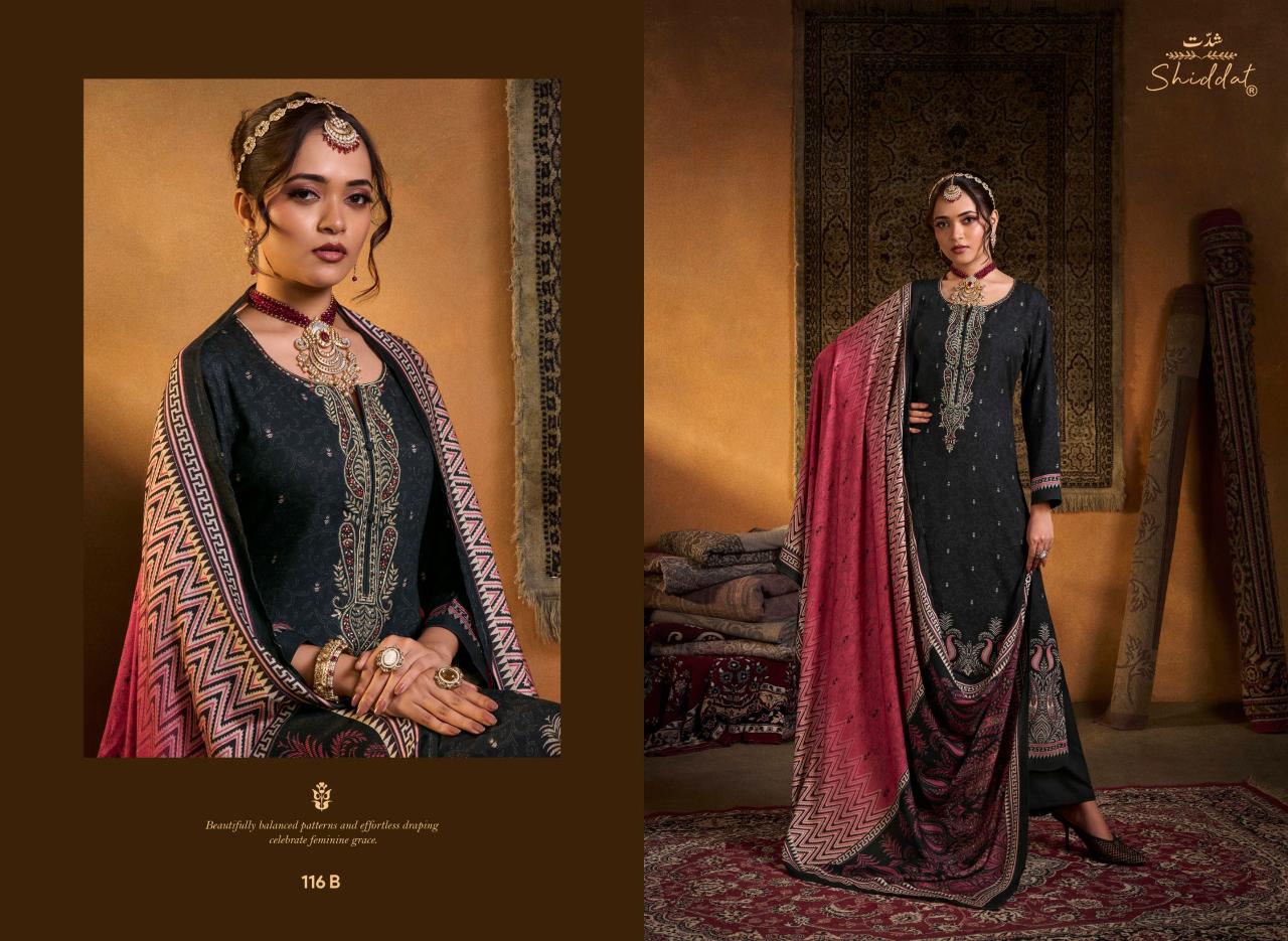 Shiddat Calista 116 catalog wholesale salwar kameez market in surat