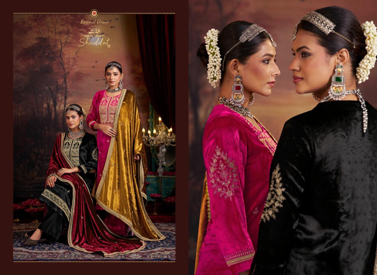 Shiddat Nooree catalog salwar kameez wholesale market in kolkata