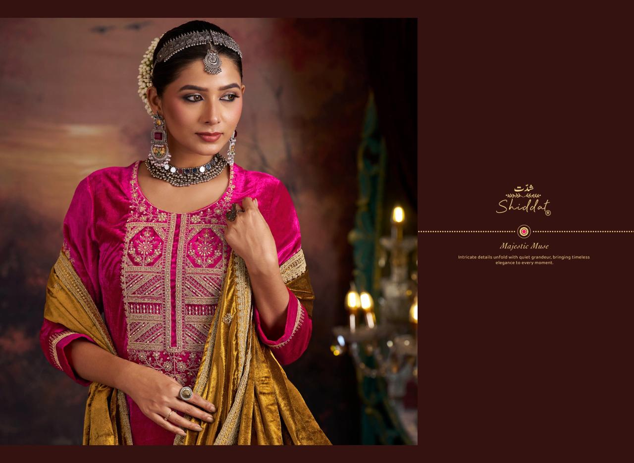 Shiddat Nooree catalog salwar kameez wholesale market in kolkata