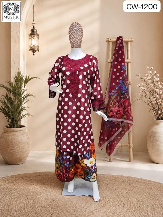 Shrddha Mushk CW 1200 Catalog keywords used by googlers for searching pakistani suits wholesale india