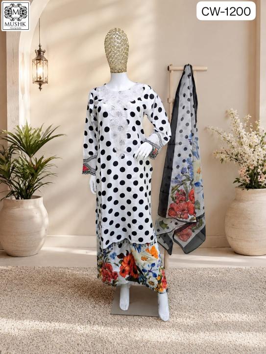 Shrddha Mushk CW 1200 Catalog keywords used by googlers for searching pakistani suits wholesale india