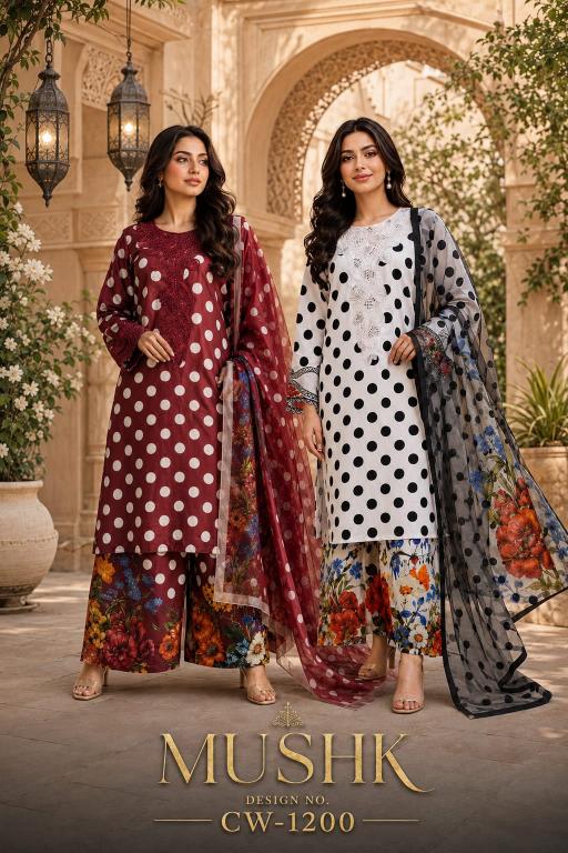 Shrddha Mushk CW 1200 Catalog keywords used by googlers for searching pakistani suits wholesale india