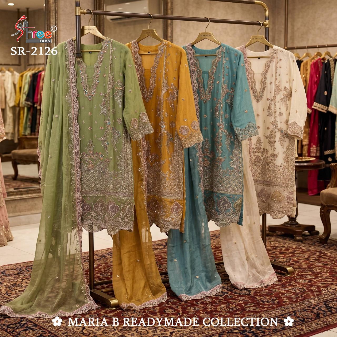 Shree Fabs 2126 catalog pakistani suits wholesalers in mumbai