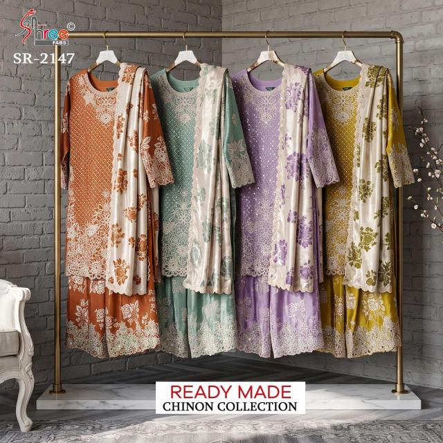 Shree Fabs 2147 catalog wholesale pakistani designer suits